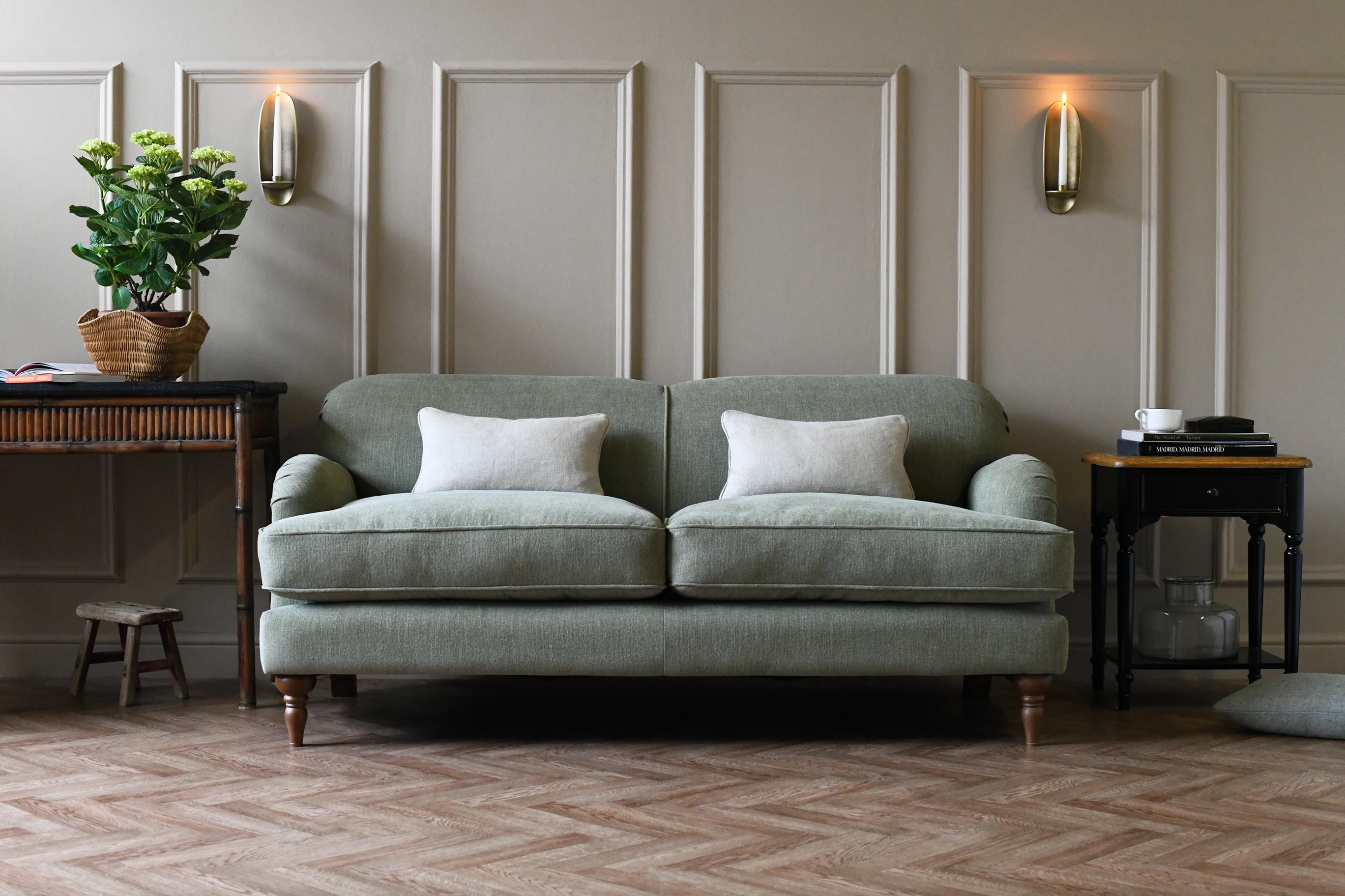Agatha | 3 Seater Sofa | Willow Sage - Image 2