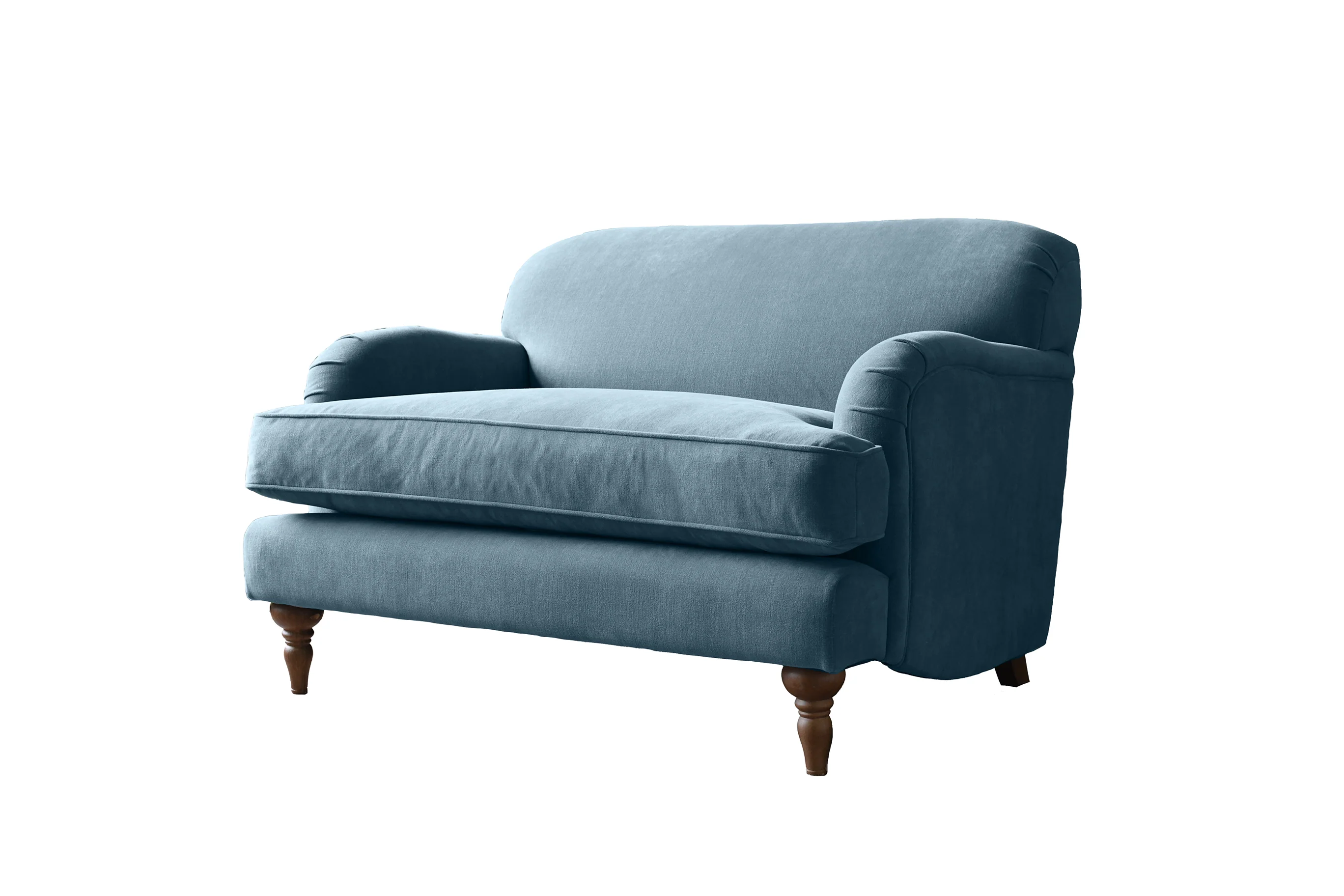 Agatha | Love Seat | Alhambra Coastal Blue - Image 3