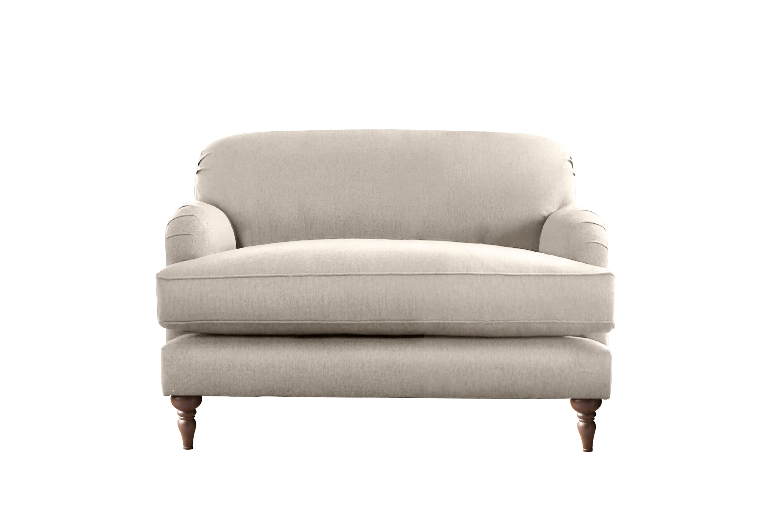 Agatha | Love Seat | Orly Pebble