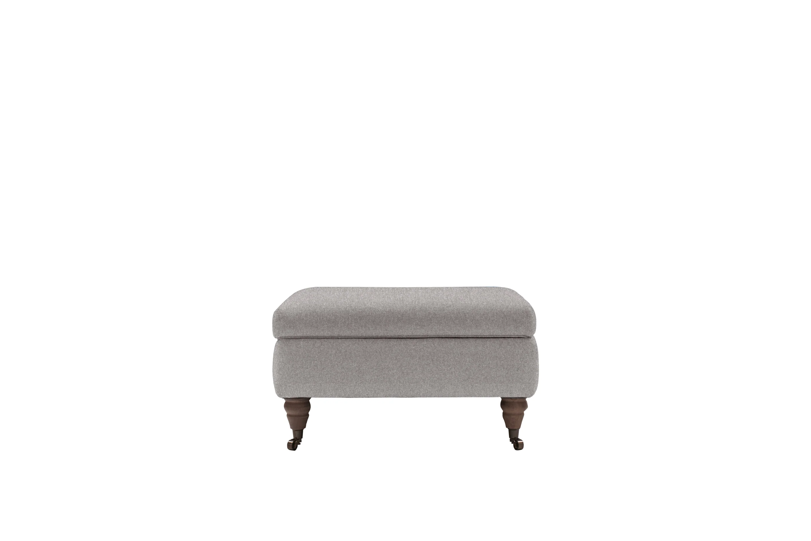 Agatha | Storage Stool | Orly Light Grey