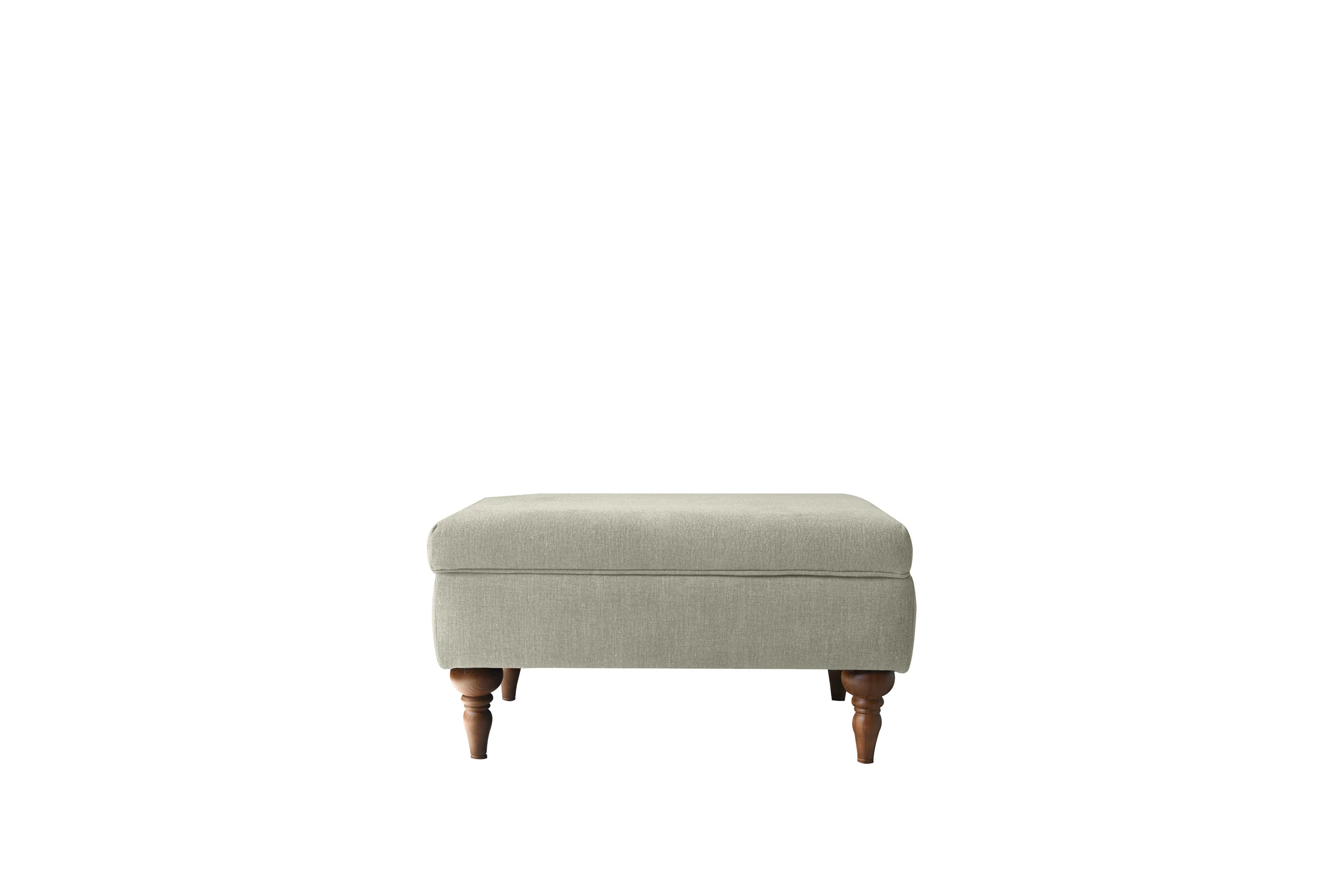 Agatha | Storage Stool | Willow Hessian