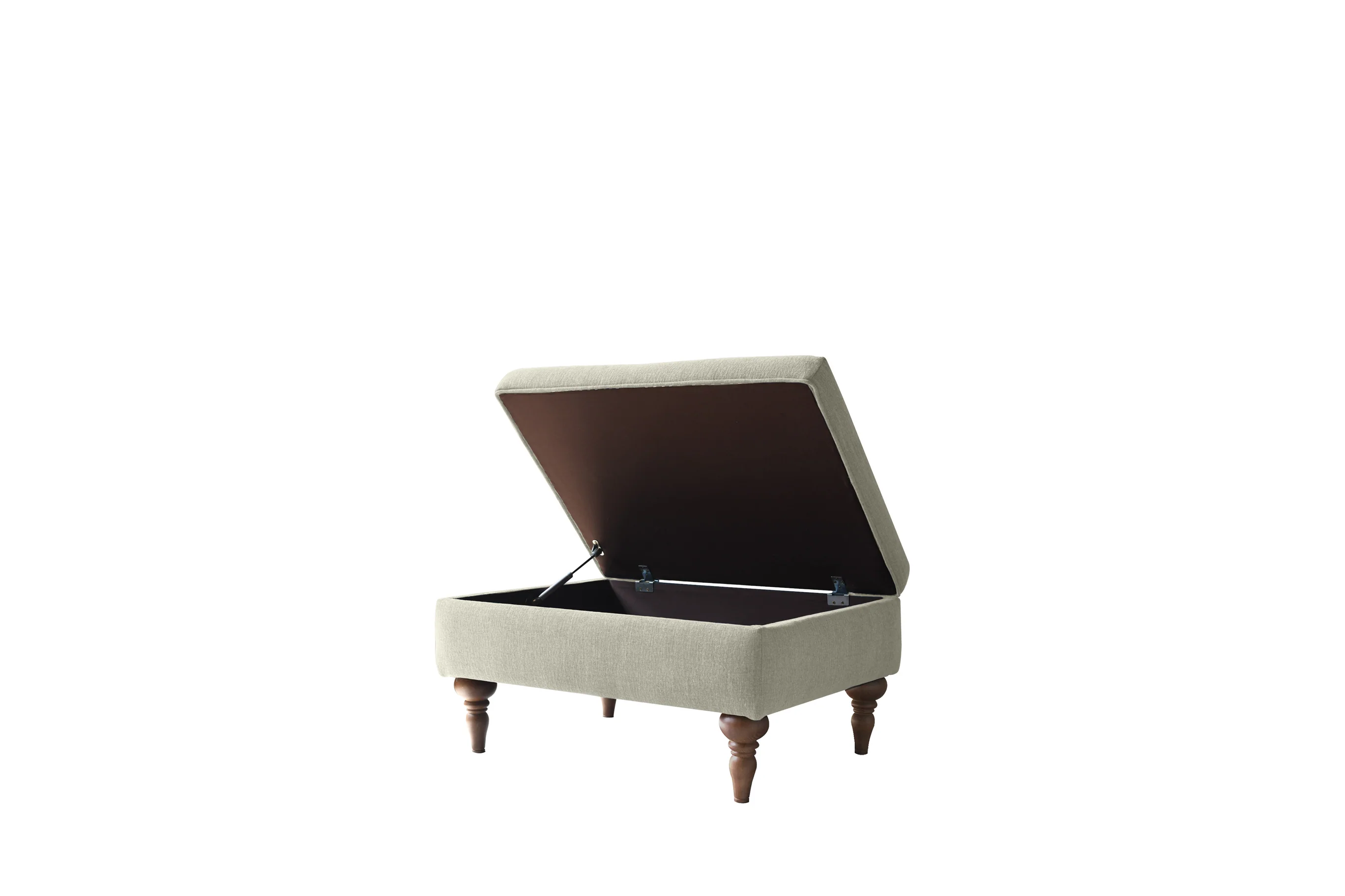 Agatha | Storage Stool | Willow Hessian - Image 3