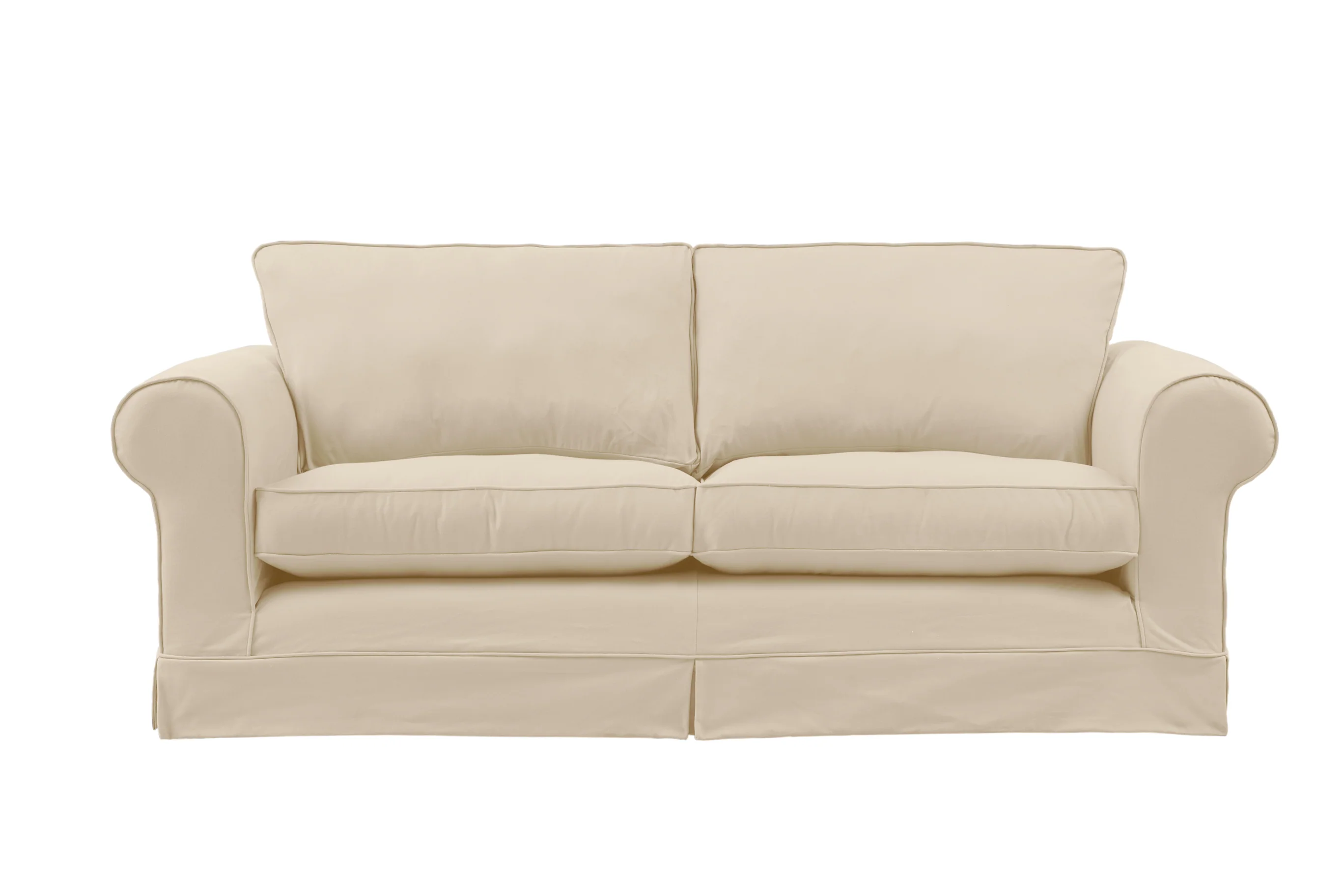 Albany | 3 Seater Extra Loose Cover | Miami Oyster - Image 2
