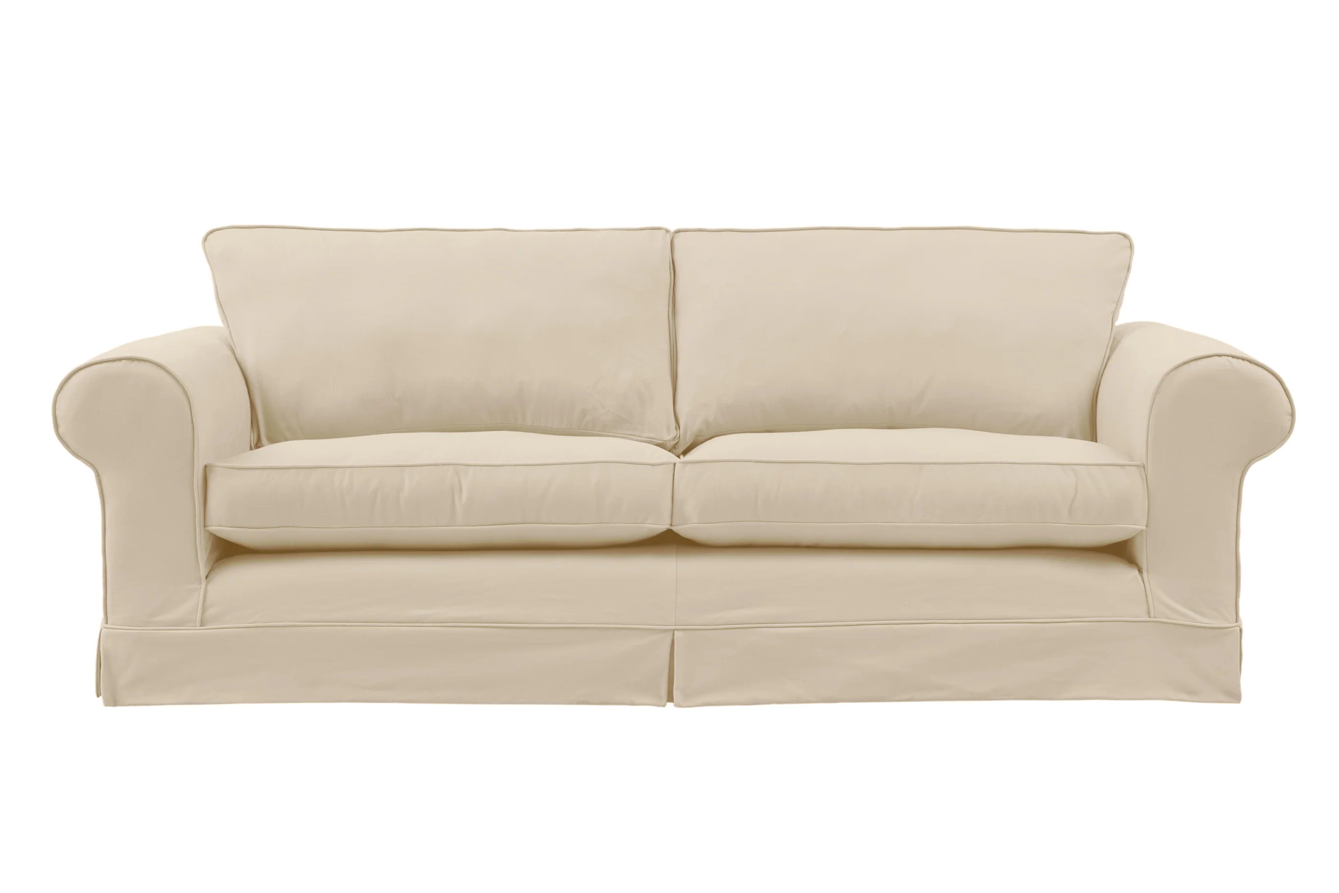 Albany | 4 Seater Extra Loose Cover | Miami Oyster - Image 2