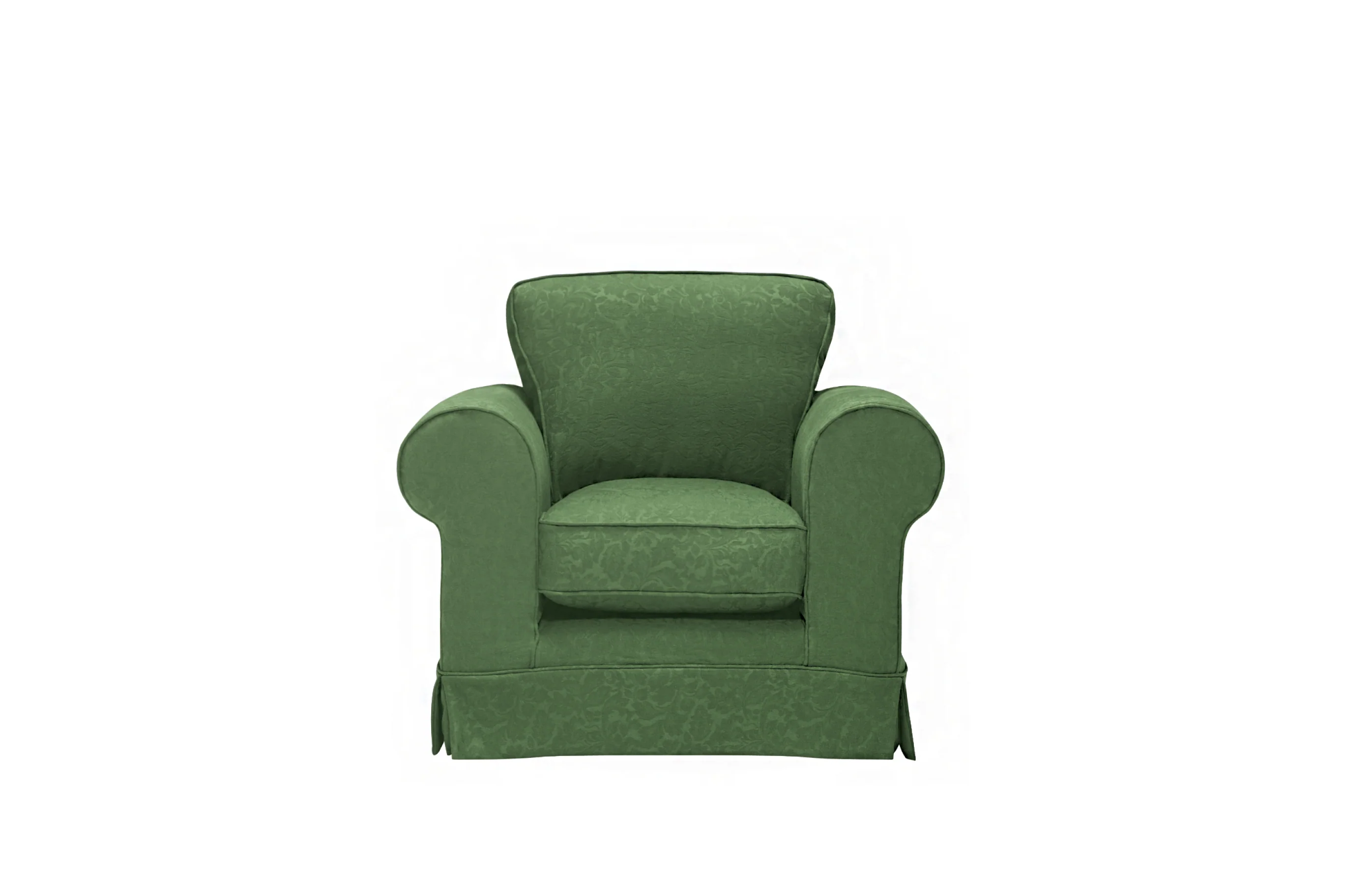 Albany | Club Chair Extra Loose Cover | Kingston Green - Image 2