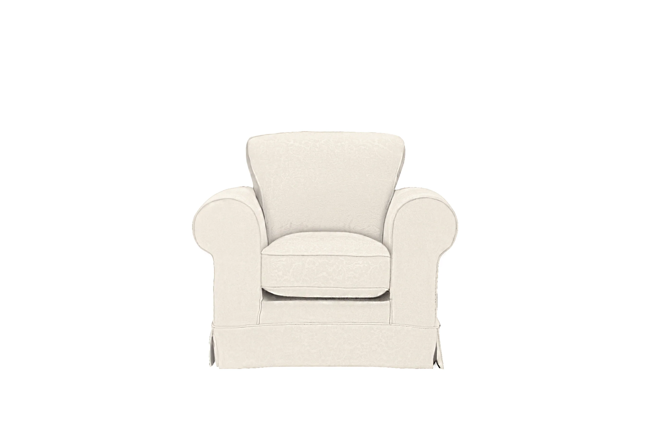 Albany | Club Chair Extra Loose Cover | Kingston Natural - Image 2