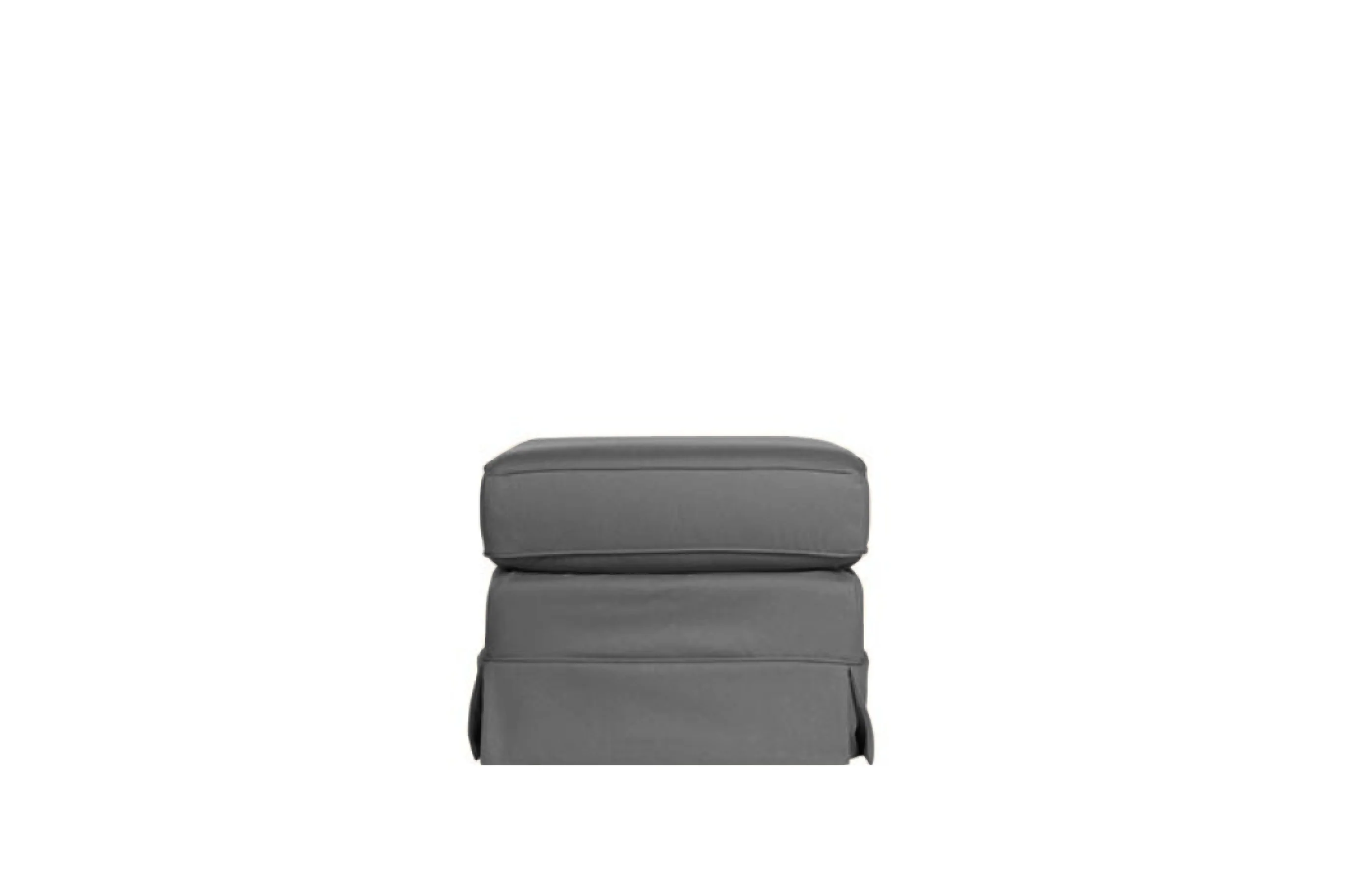 Madrid | Footstool | Miami Charcoal