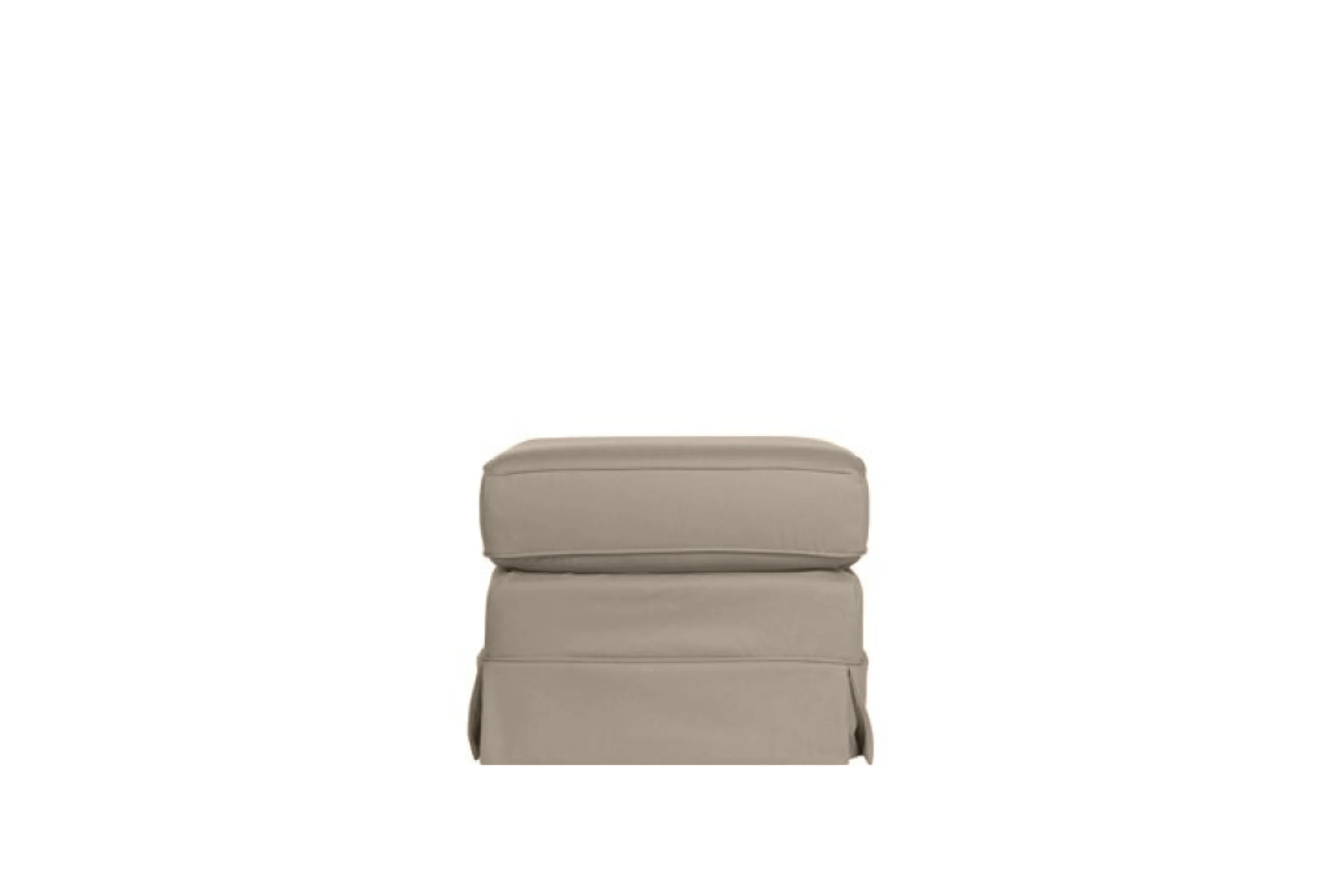Madrid | Footstool | Miami Pewter