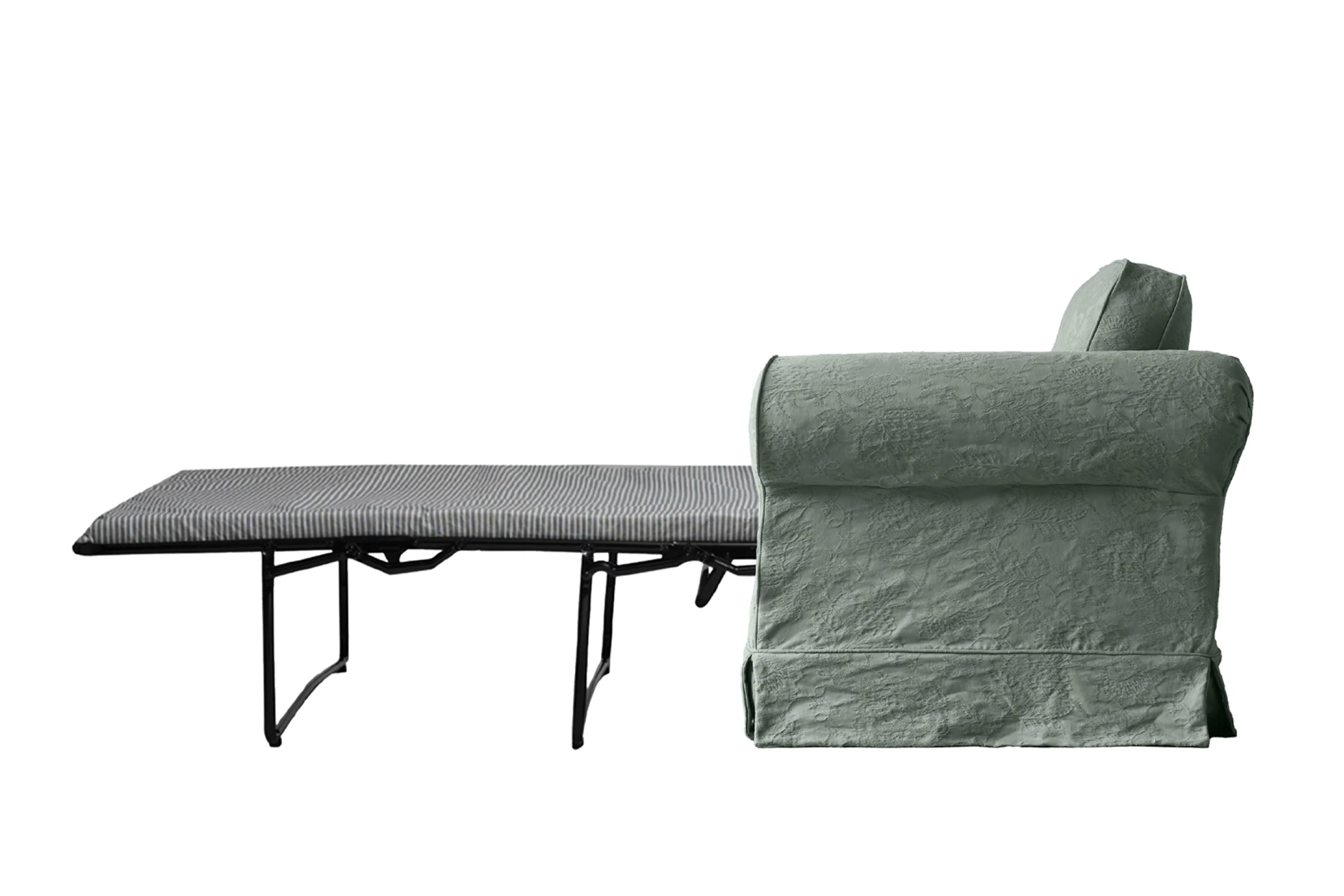 Albany | Sofa Bed Extra Loose Cover | Shaftesbury Sage - Image 2