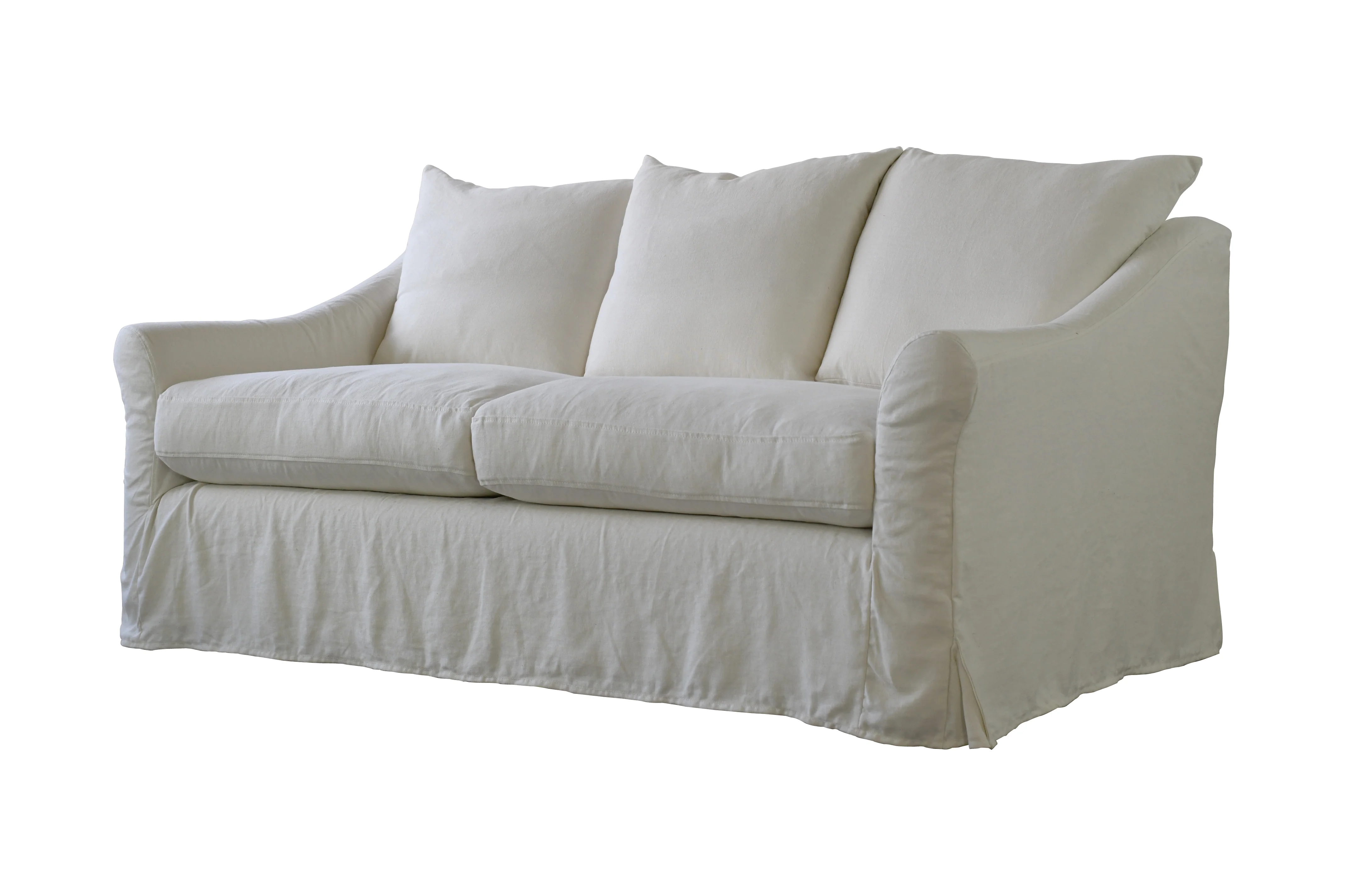 Alice | 3 Seater Extra Loose Cover | Marque Ivory - Image 3