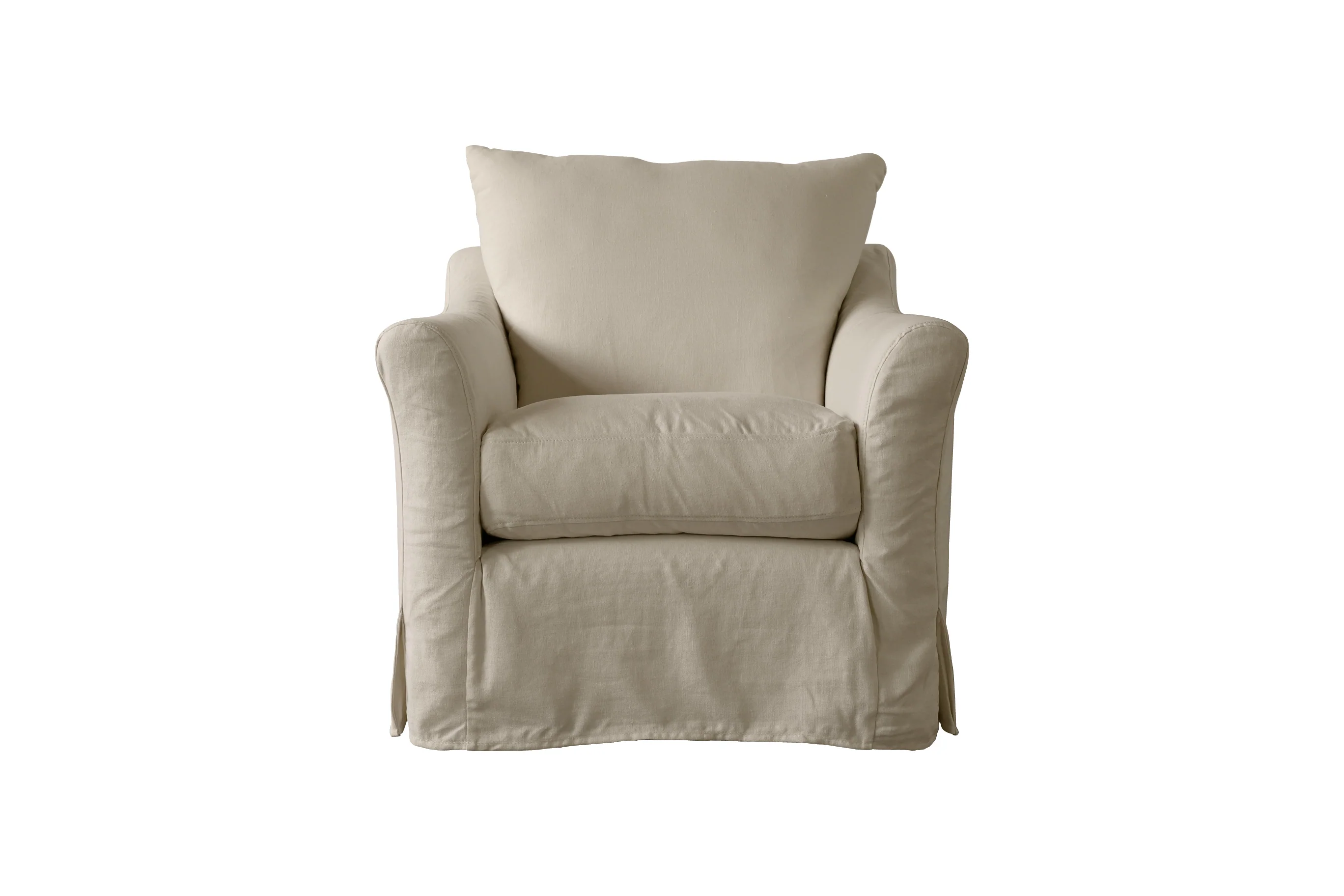 Alice | Armchair Extra Loose Cover | Marque Natural - Image 3