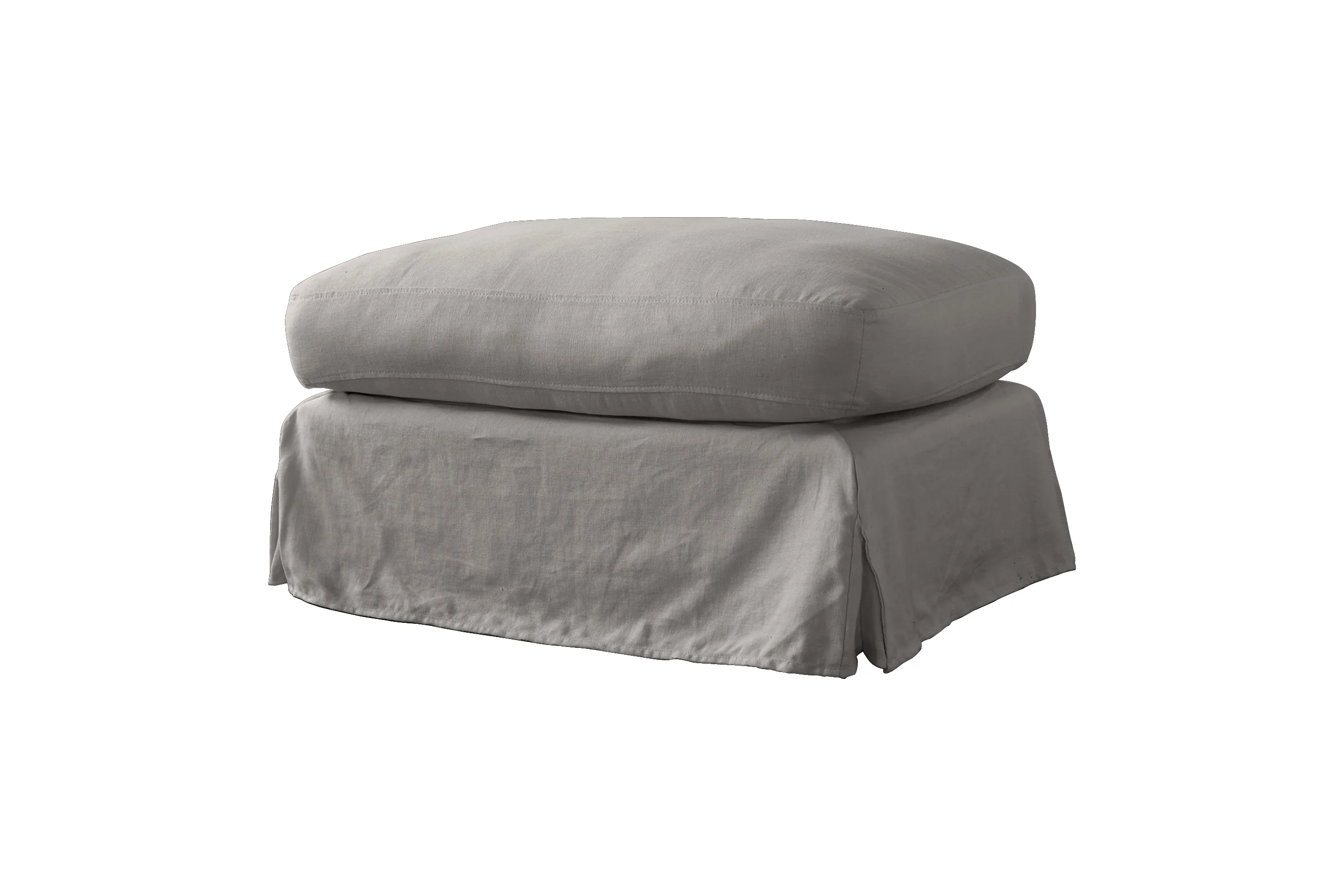 Alice | Bench Footstool | Marque Pewter