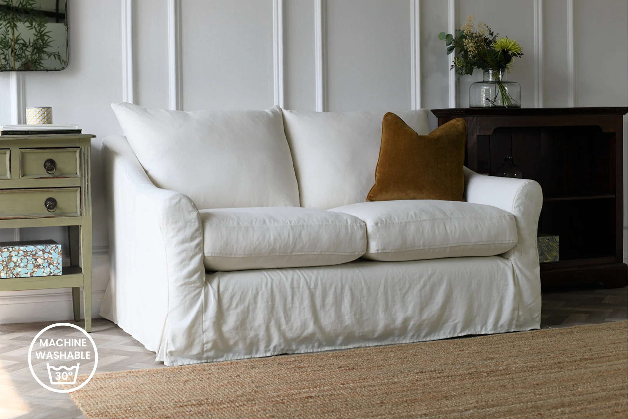 Alice | Midi Sofa | Marque Ivory