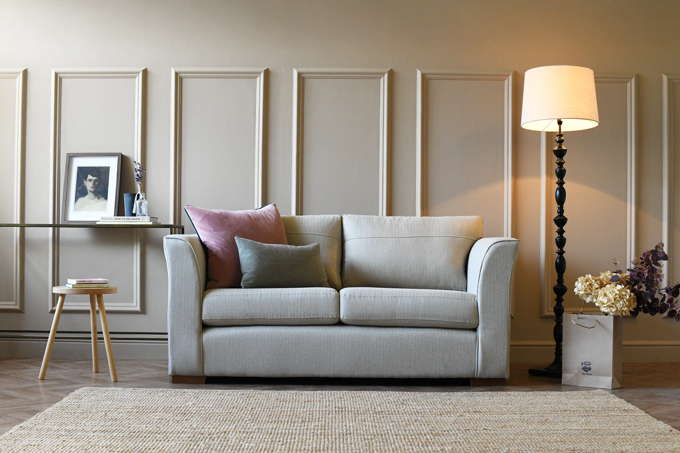 Amelia | 3 Seater Sofa | Orly Natural - Image 2