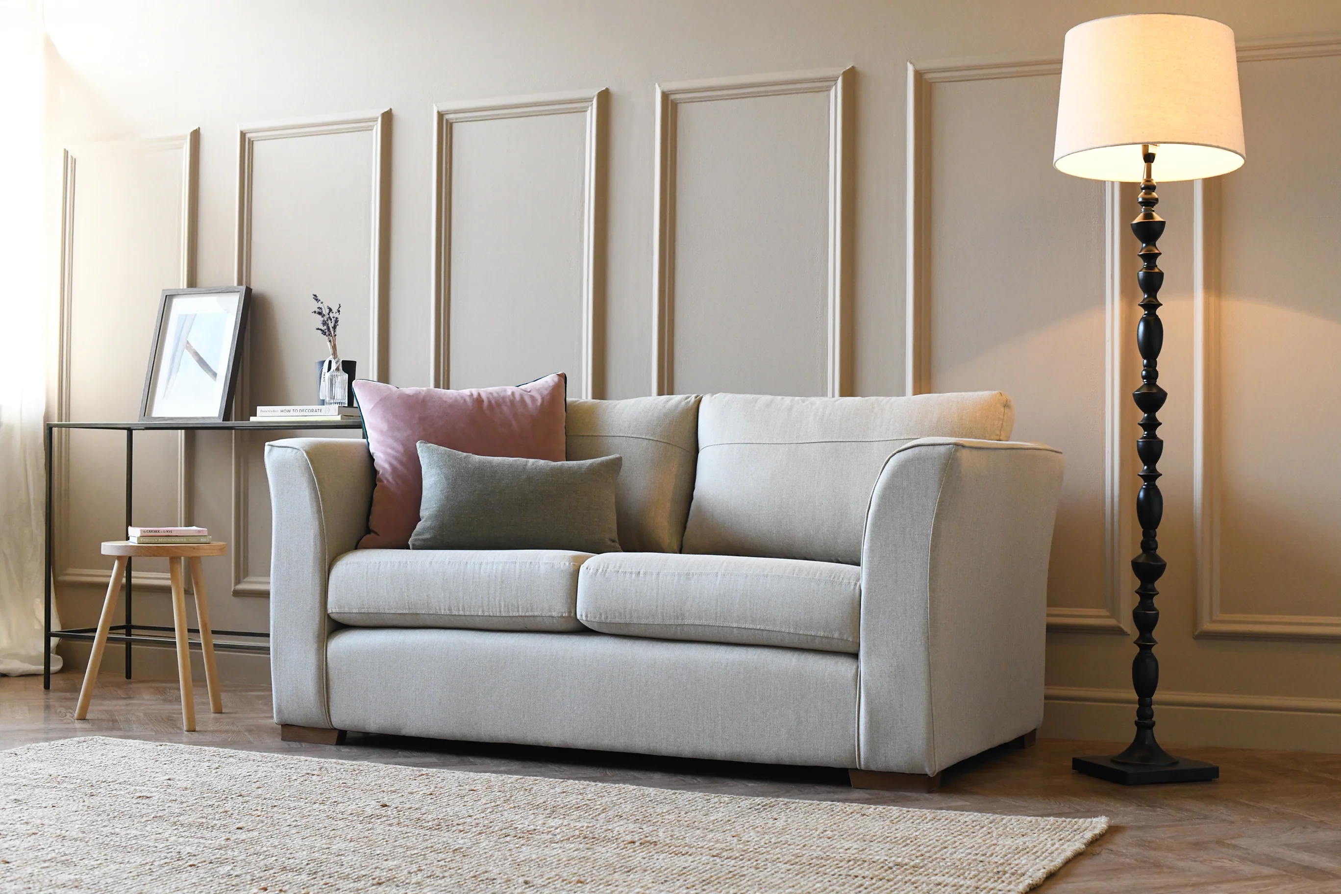 Amelia | 3 Seater Sofa | Orly Natural - Image 3
