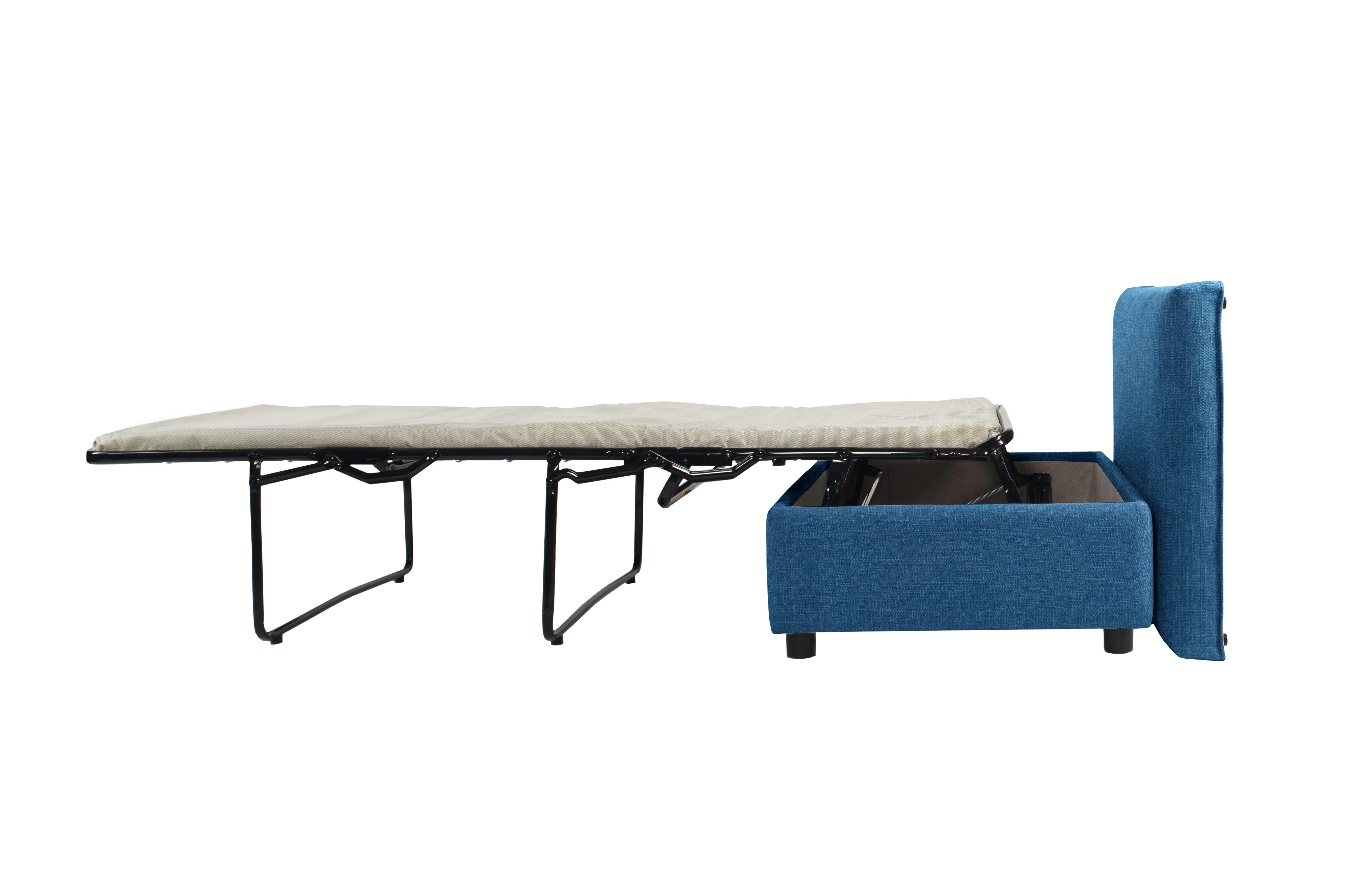 Amelia | Bed Footstool | Orly Blue