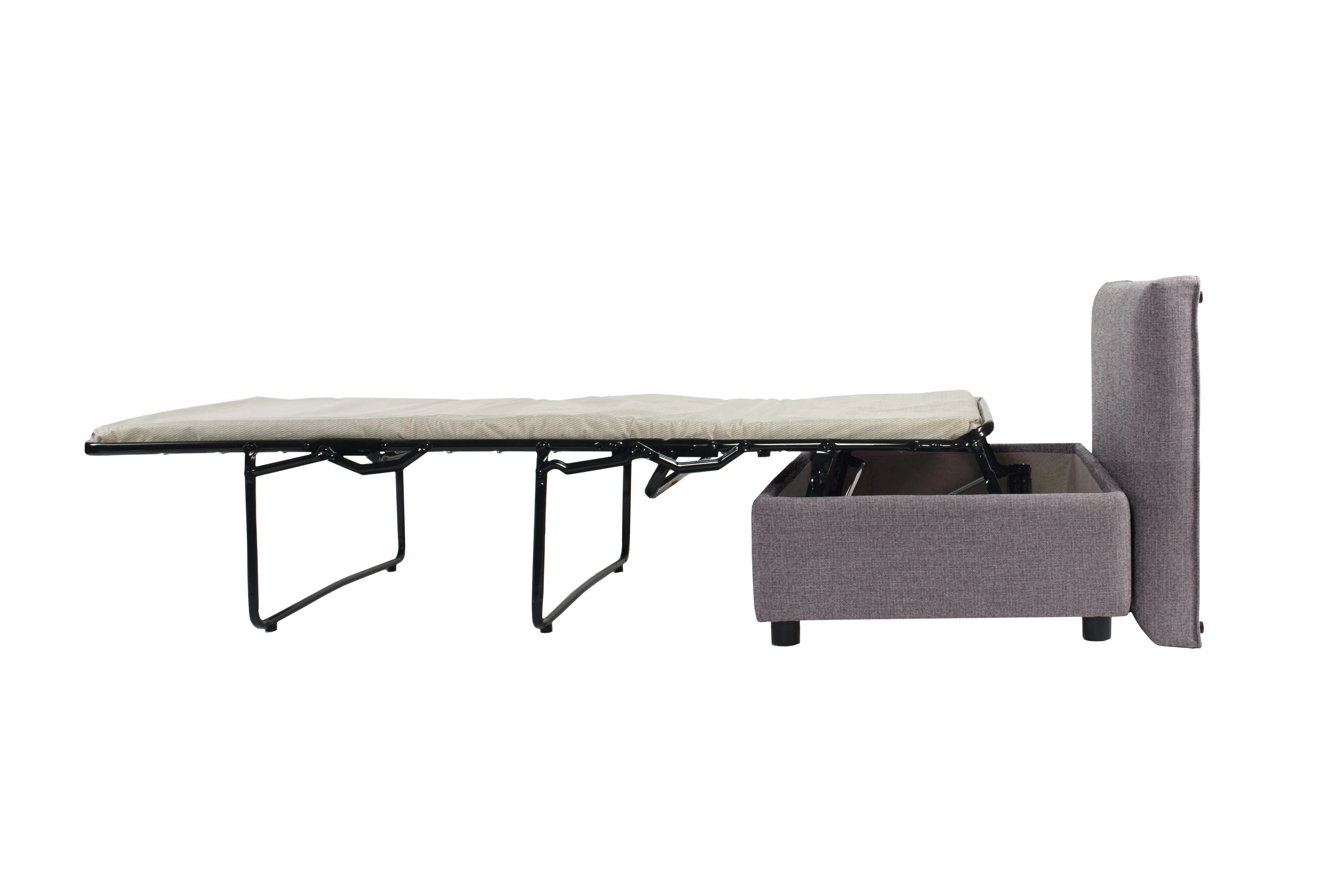 Amelia | Bed Footstool | Orly Light Grey