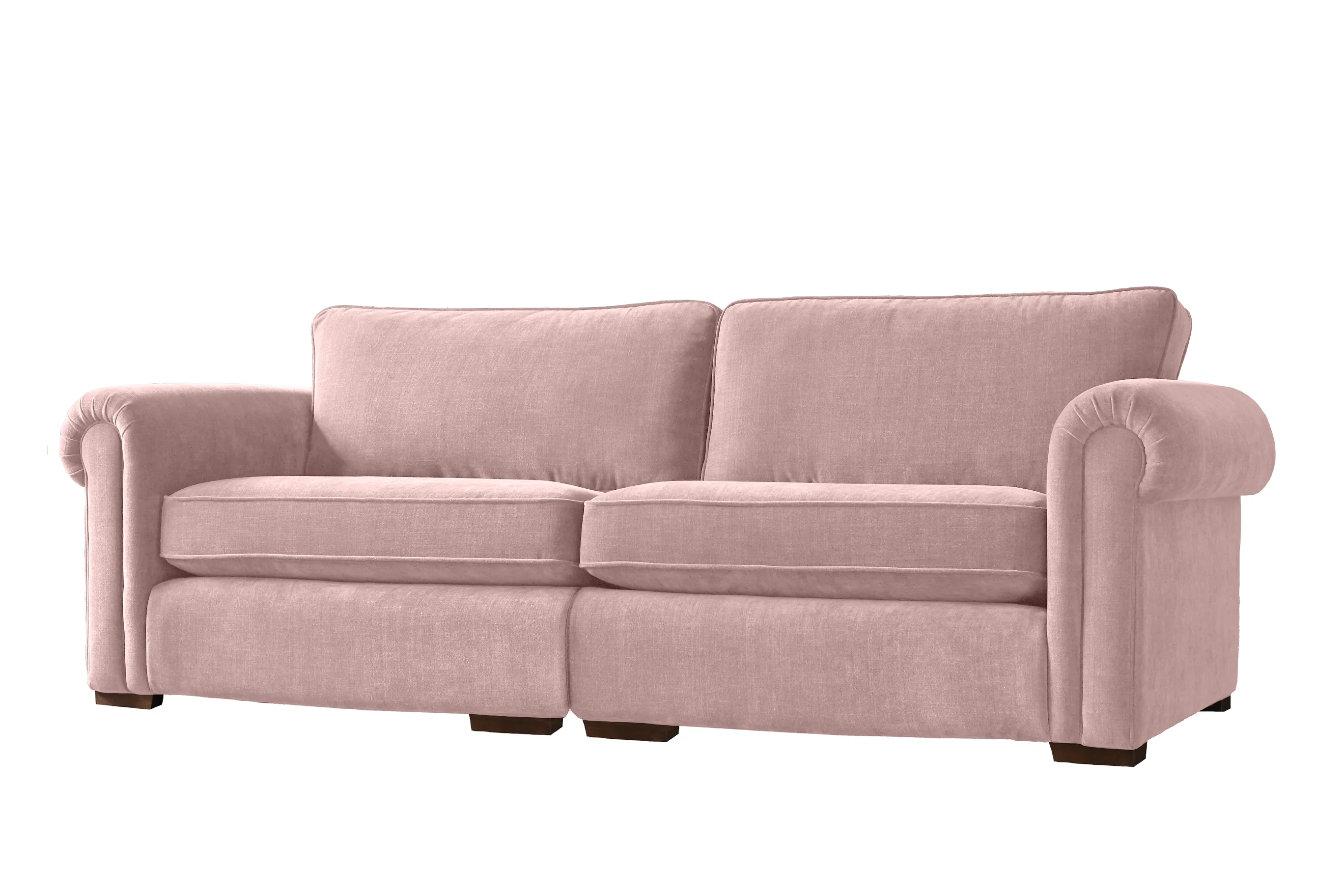 Ashby | 4 Seater Sofa | Manolo Dusky Pink - Image 2