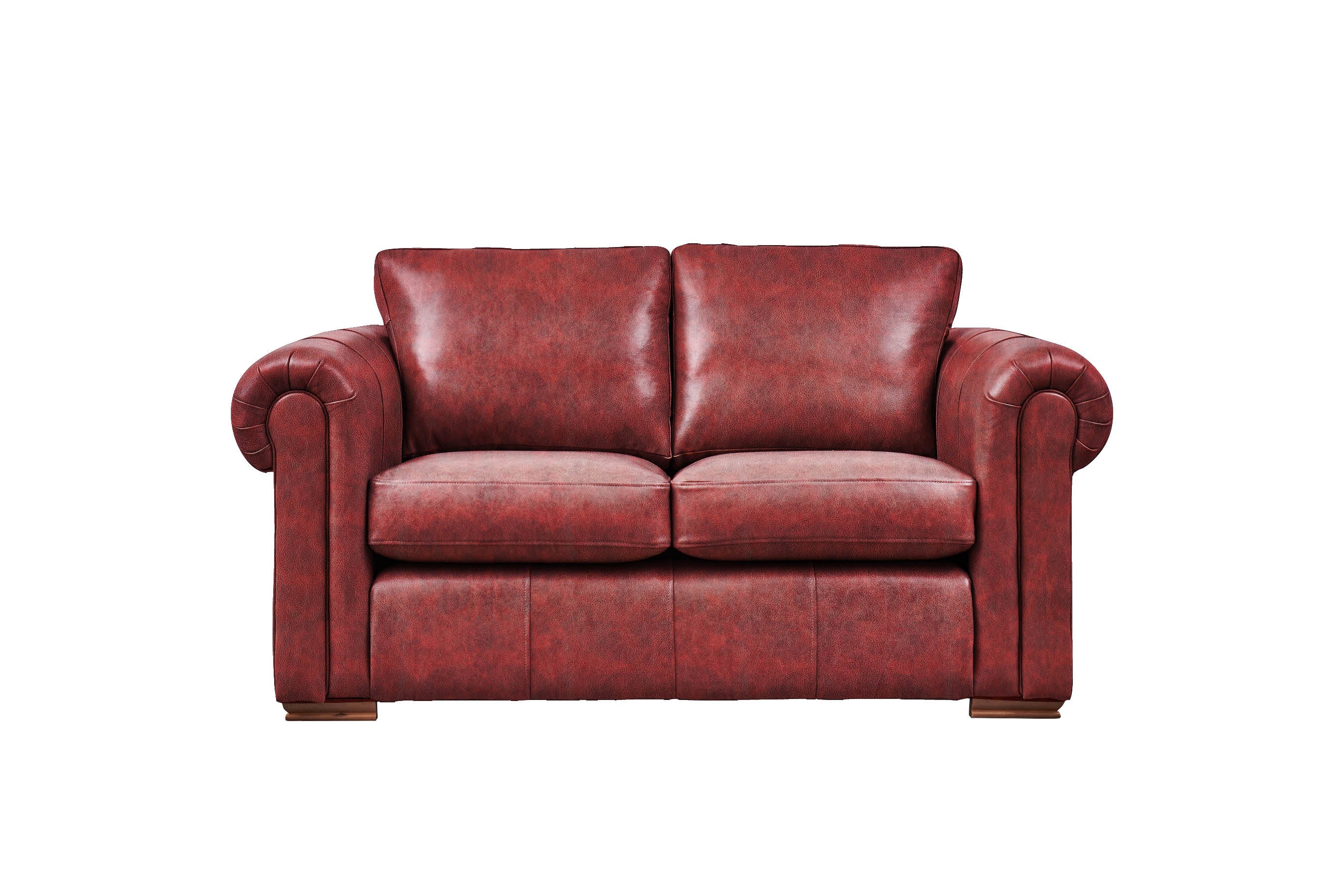 Aspen | 2 Seater Sofa | Vintage Oxblood