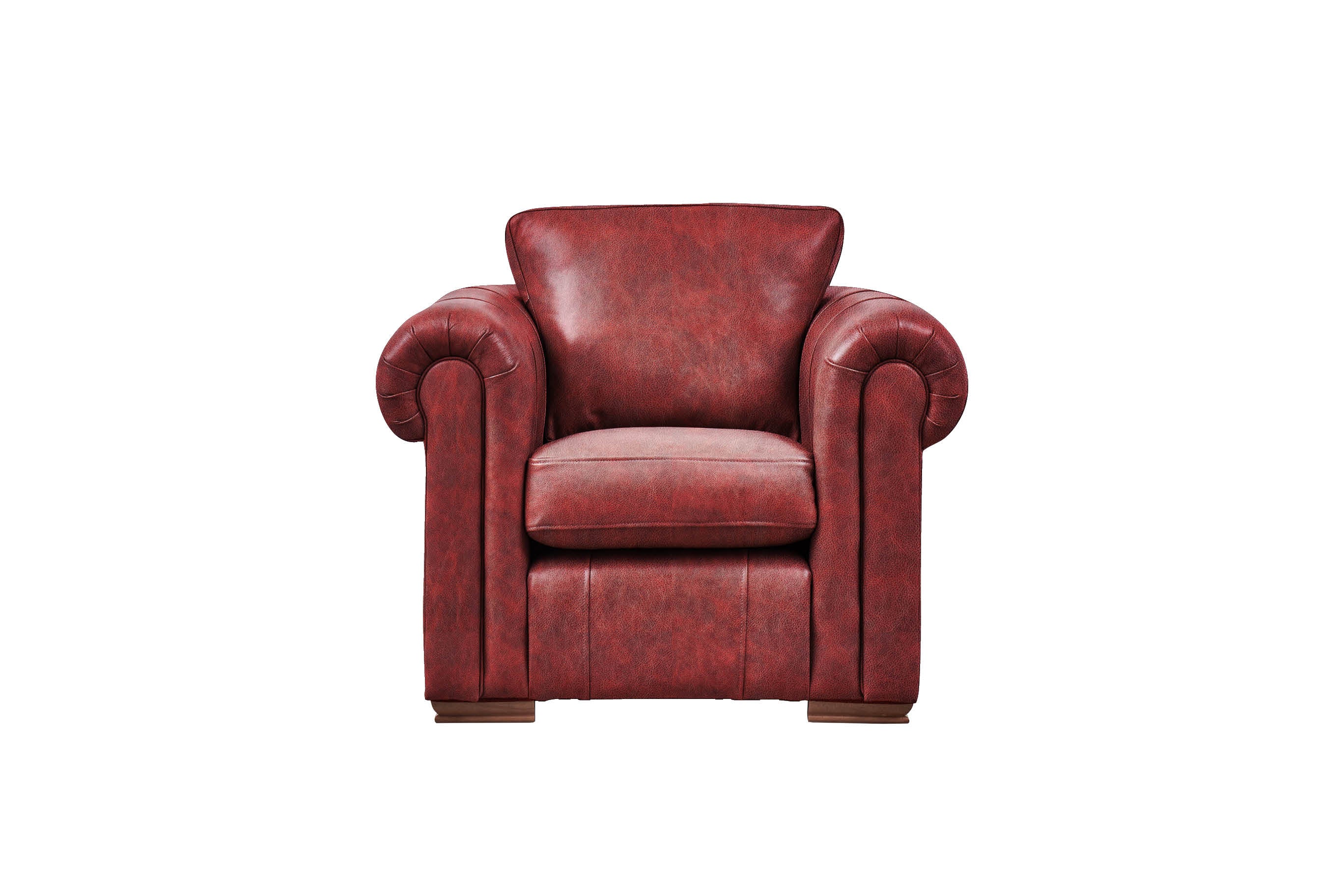Aspen | Armchair | Vintage Oxblood