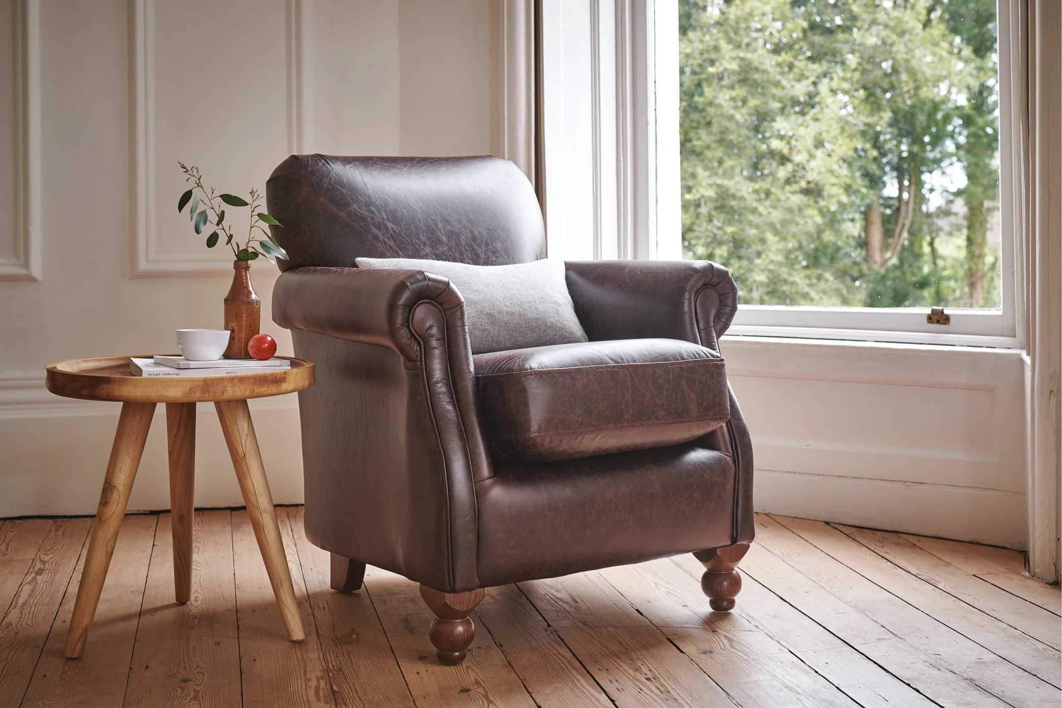 Aspen | Raleigh Armchair | Vintage Rosewood - Image 2
