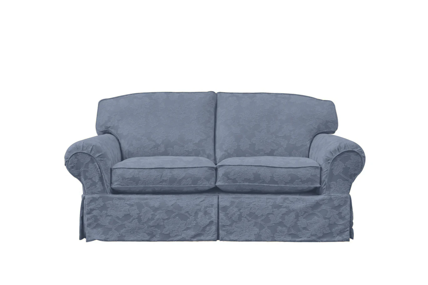 Banbury | 2 Seater Extra Loose Cover | Shaftesbury Cornflower Blue - Image 2