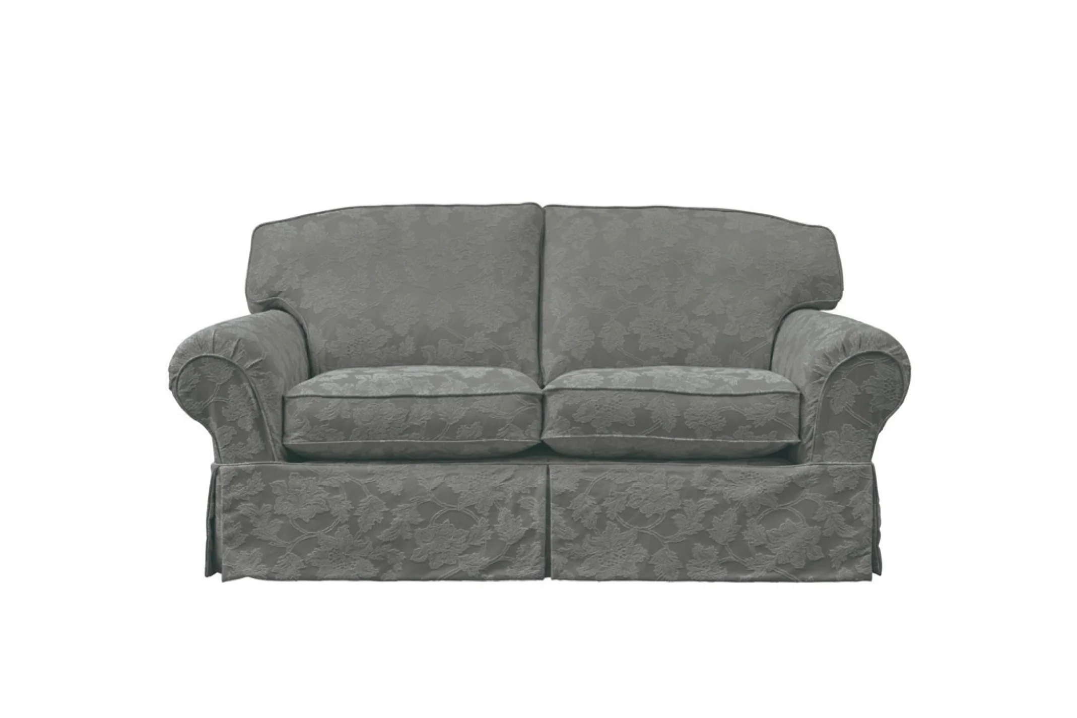 Banbury | 2 Seater Extra Loose Cover | Shaftesbury Grey - Image 2