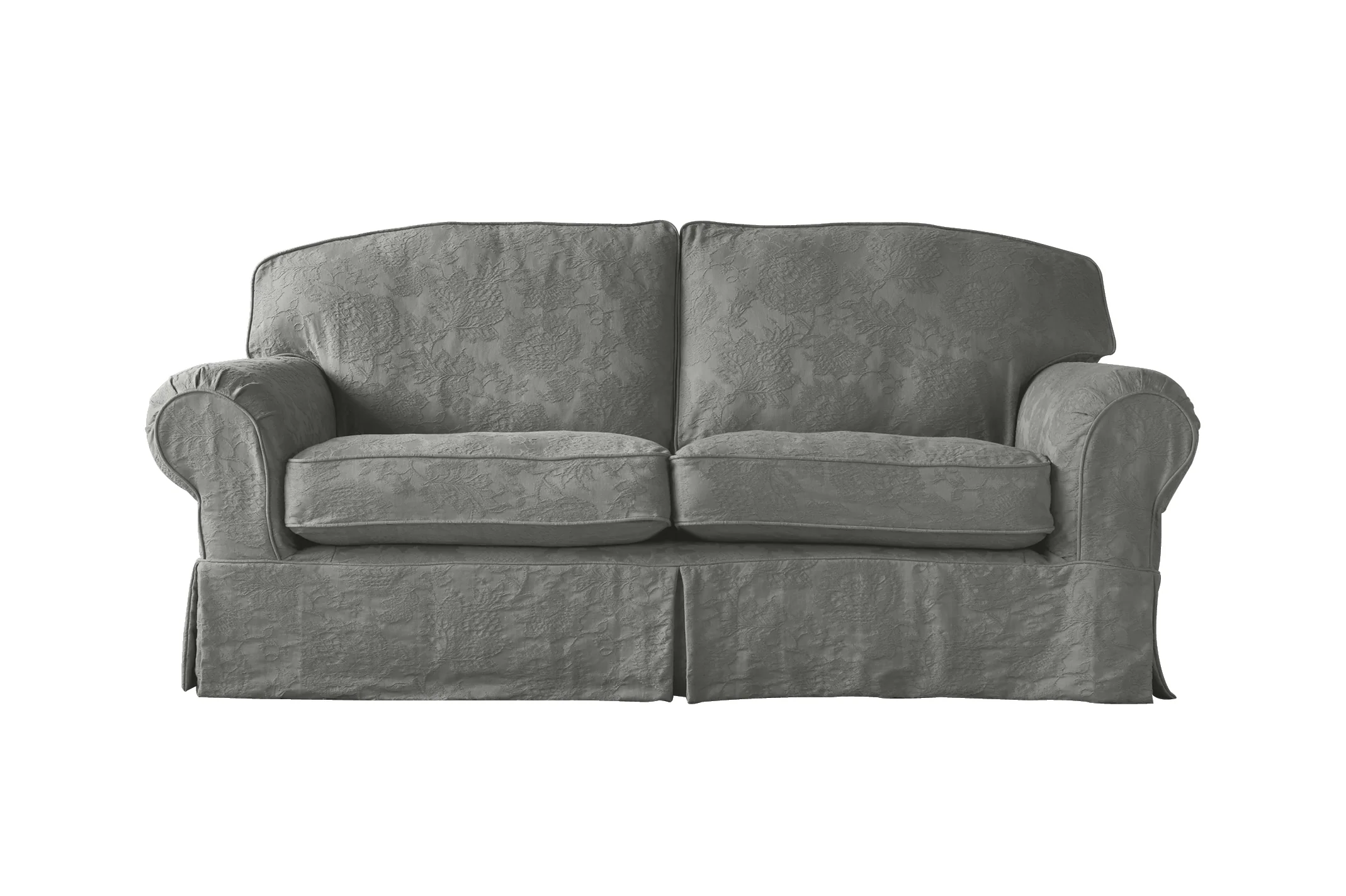 Banbury | 3 Seater Extra Loose Cover | Shaftesbury Grey - Image 2