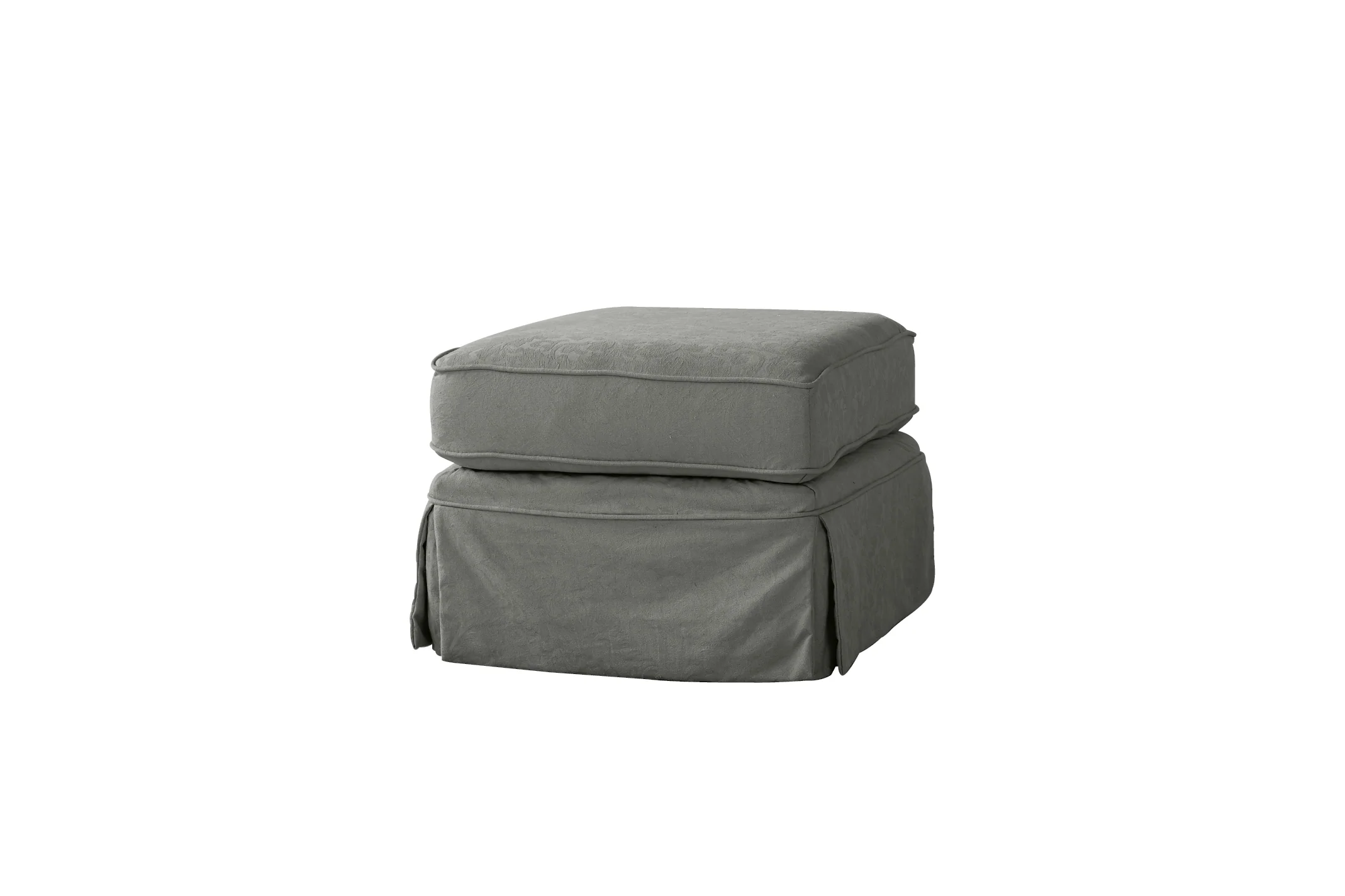 Banbury | Footstool | Shaftesbury Grey
