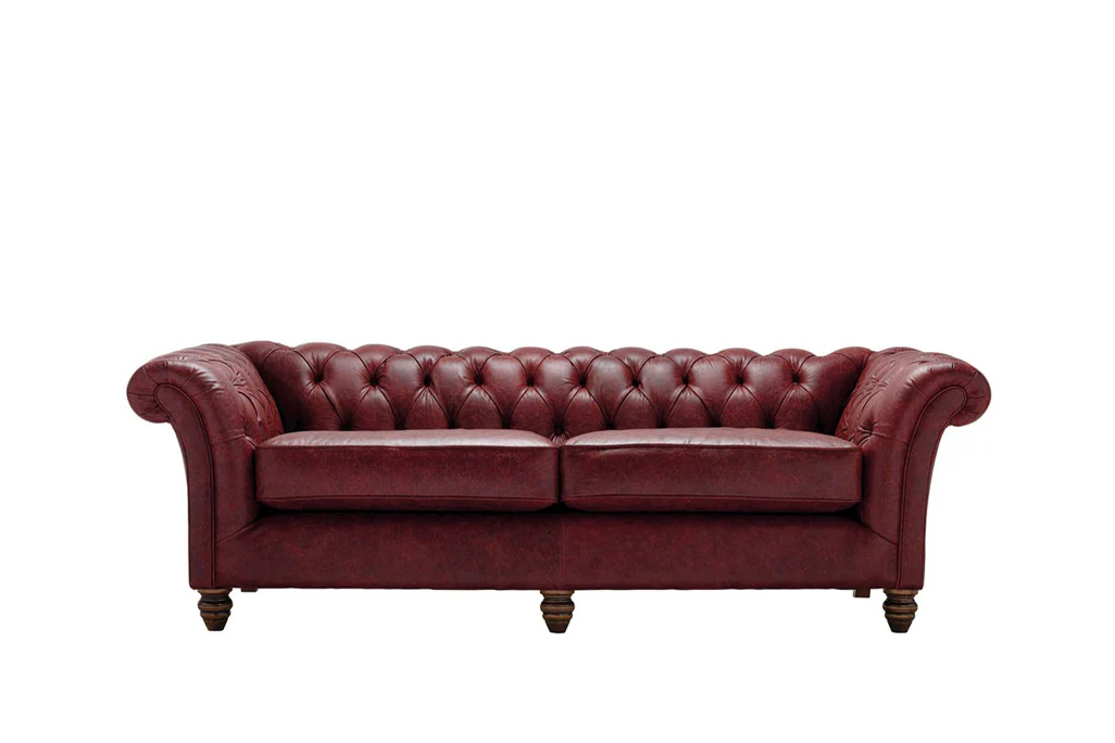 Cambridge | 3 Seater Sofa | Vintage Oxblood - Image 2