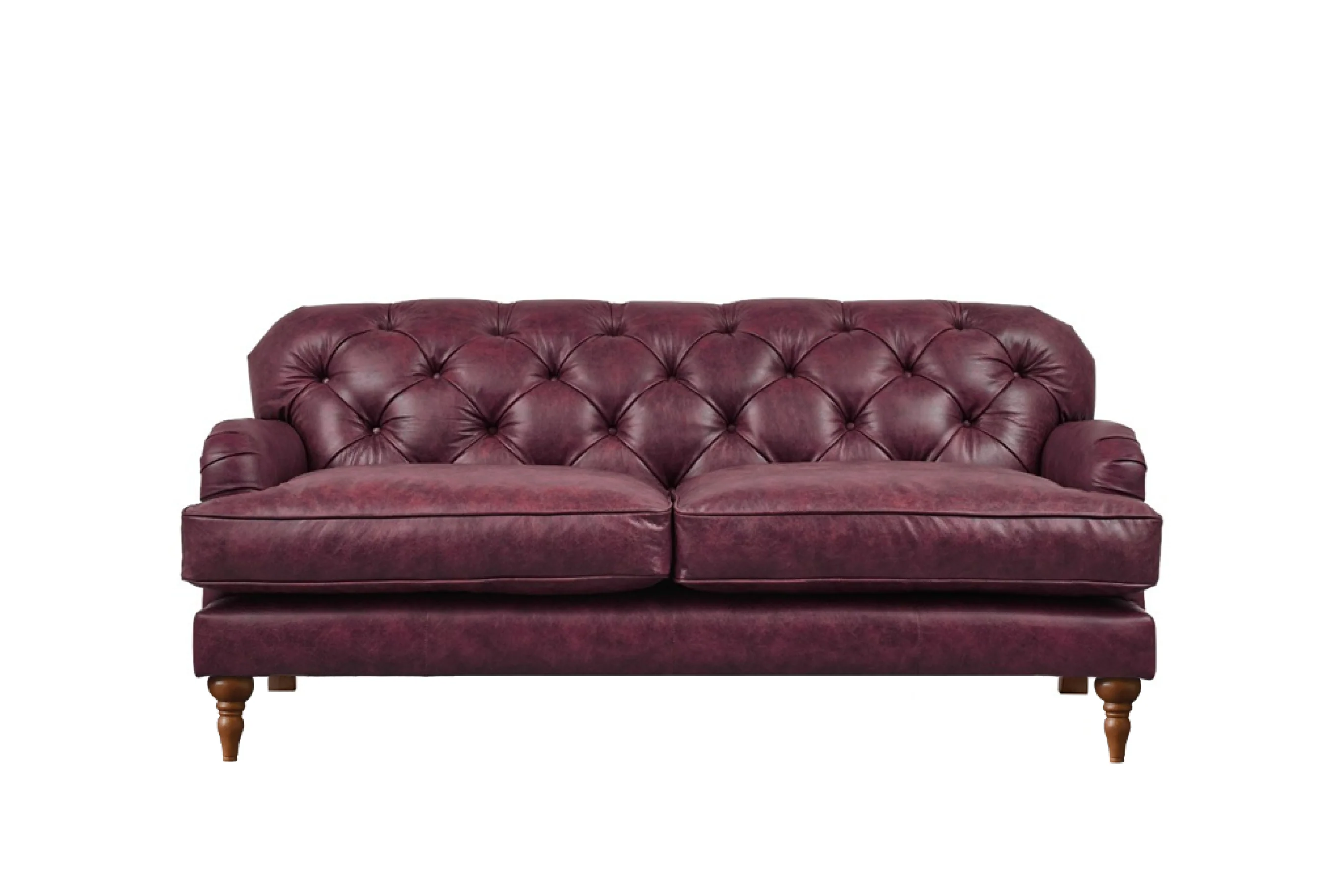 Earl | 3 Seater Sofa | Vintage Oxblood