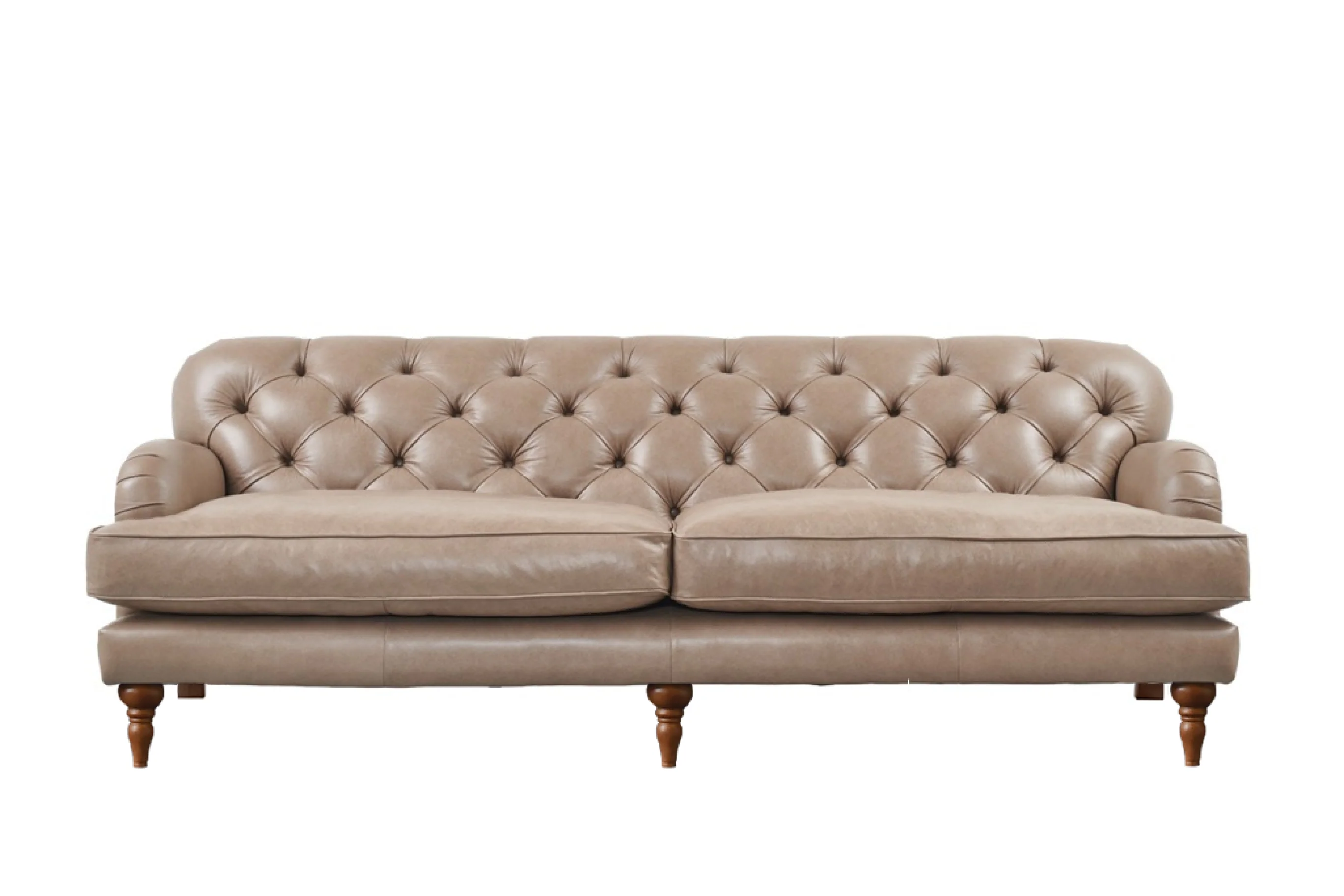 Earl | 4 Seater Sofa | Milton Mushroom