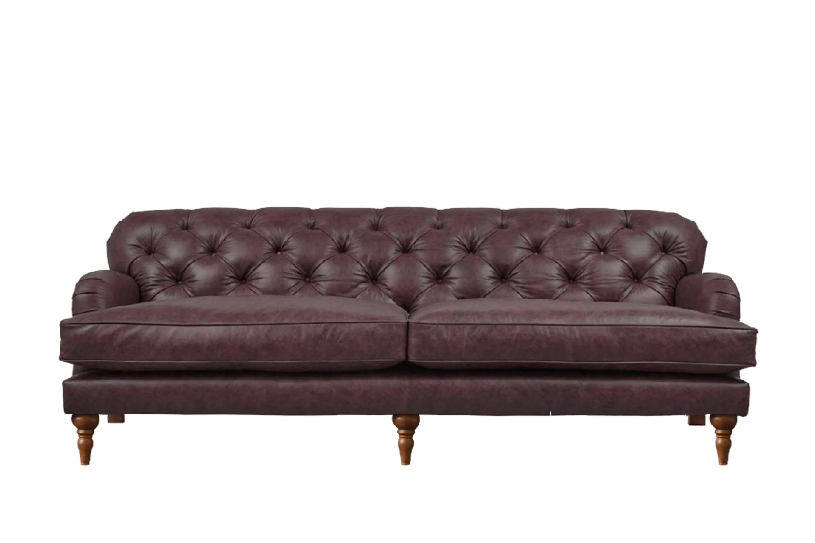 Earl | 4 Seater Sofa | Vintage Rosewood