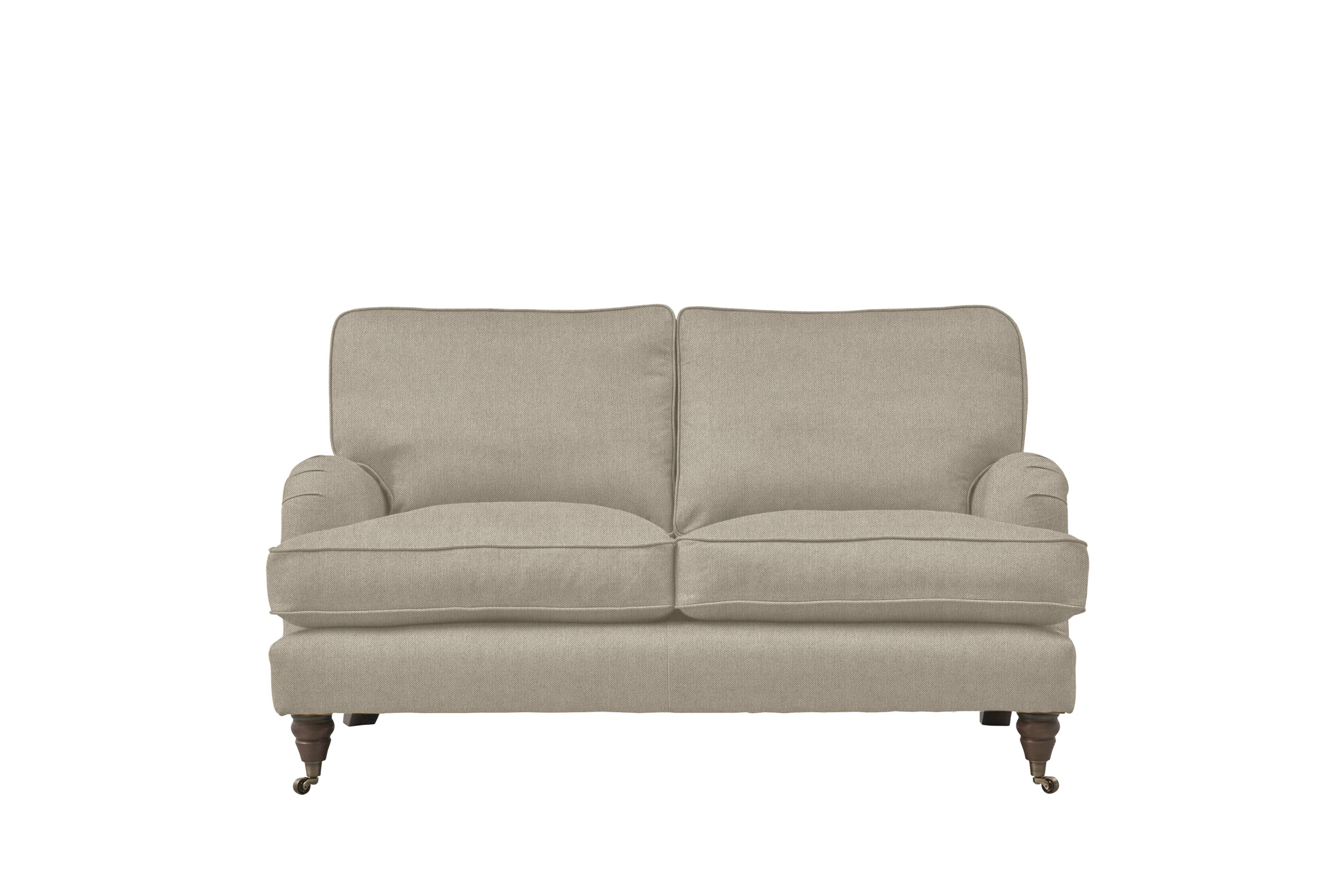 Florence | 2 Seater Sofa | Heather Herringbone Flax