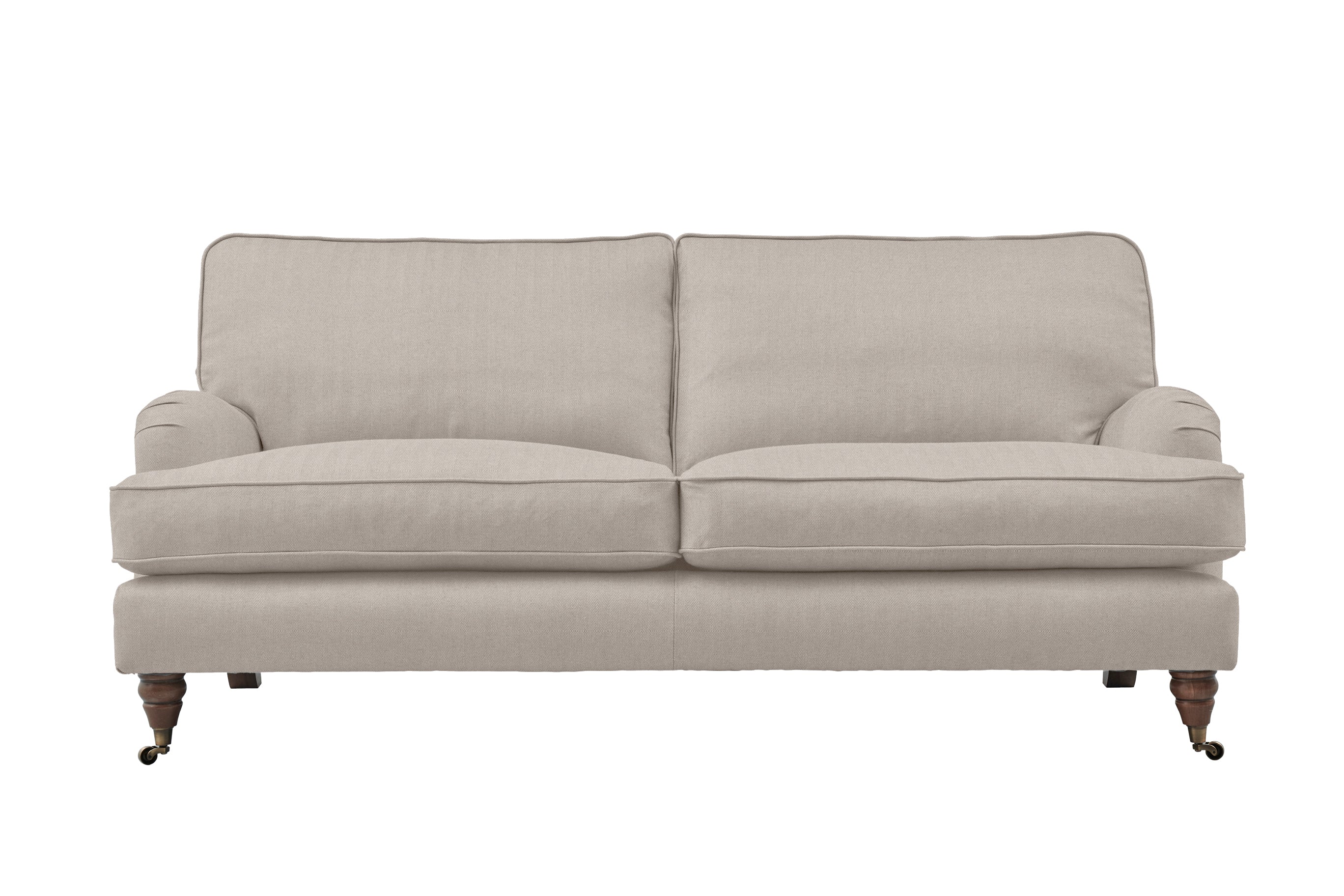 Florence | 3 Seater Sofa | Orly Pebble - Image 2