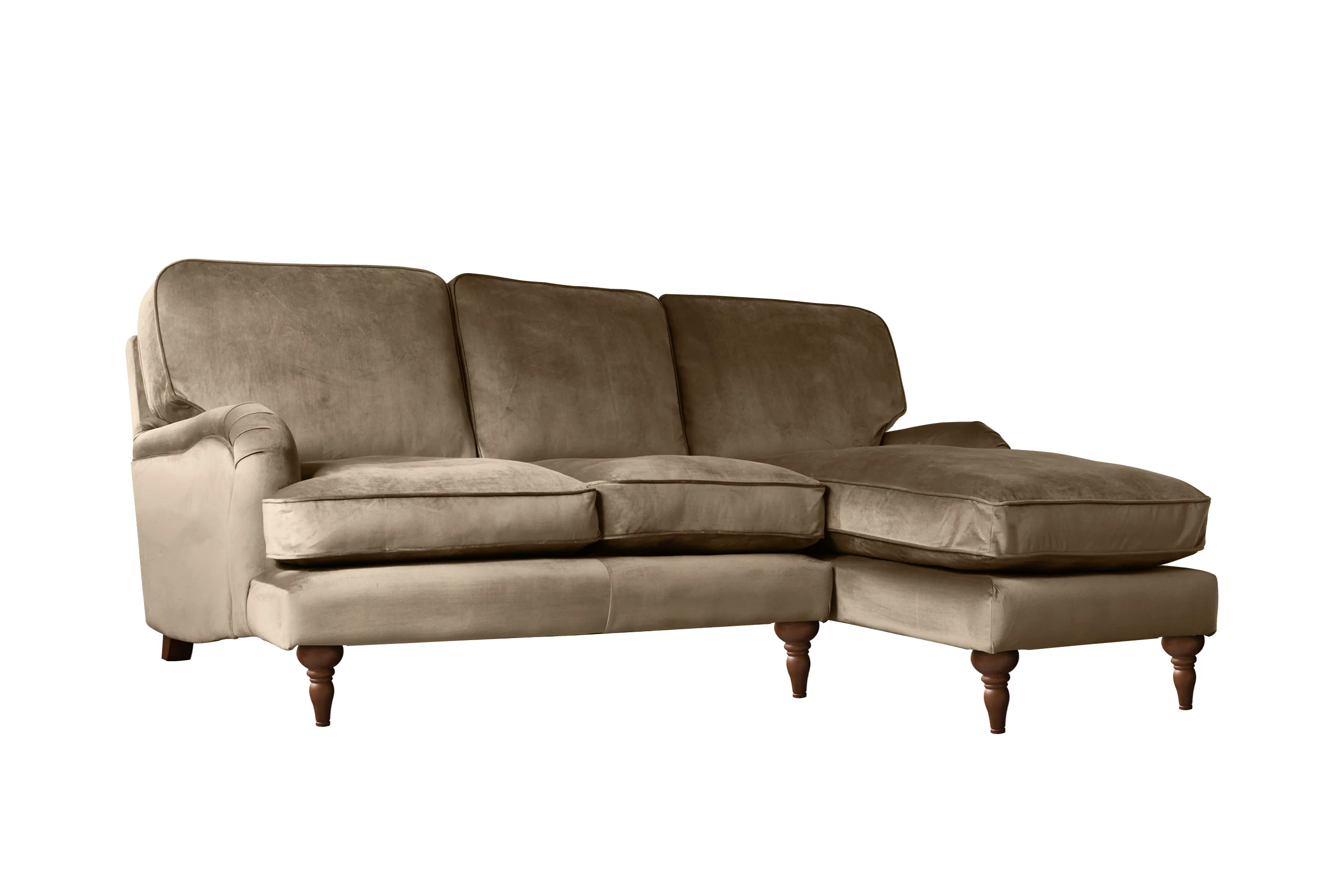 Florence | Chaise Sofa Option 1 | Opulence Mink