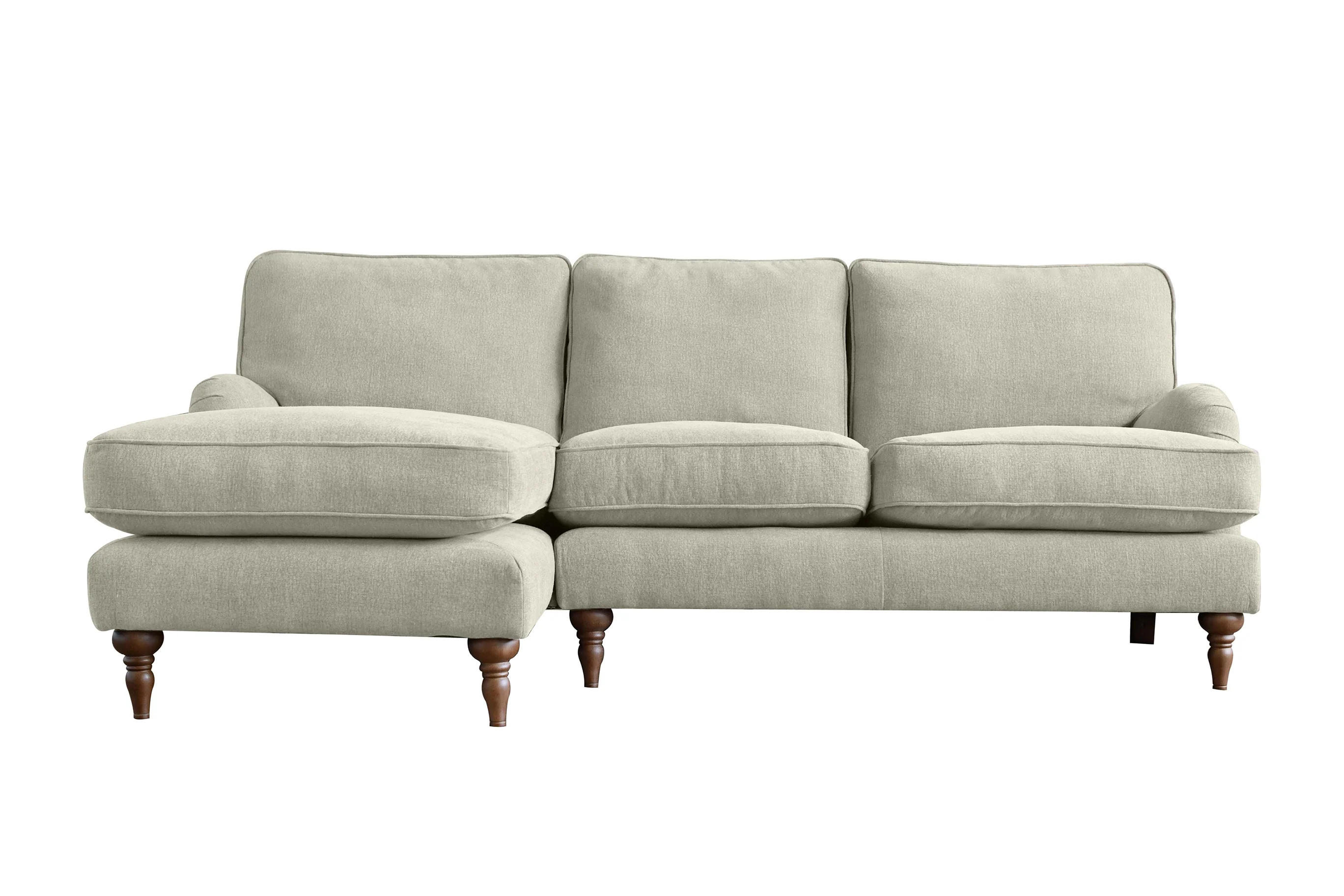 Florence | Chaise Sofa Option 2 | Willow Hessian - Image 2