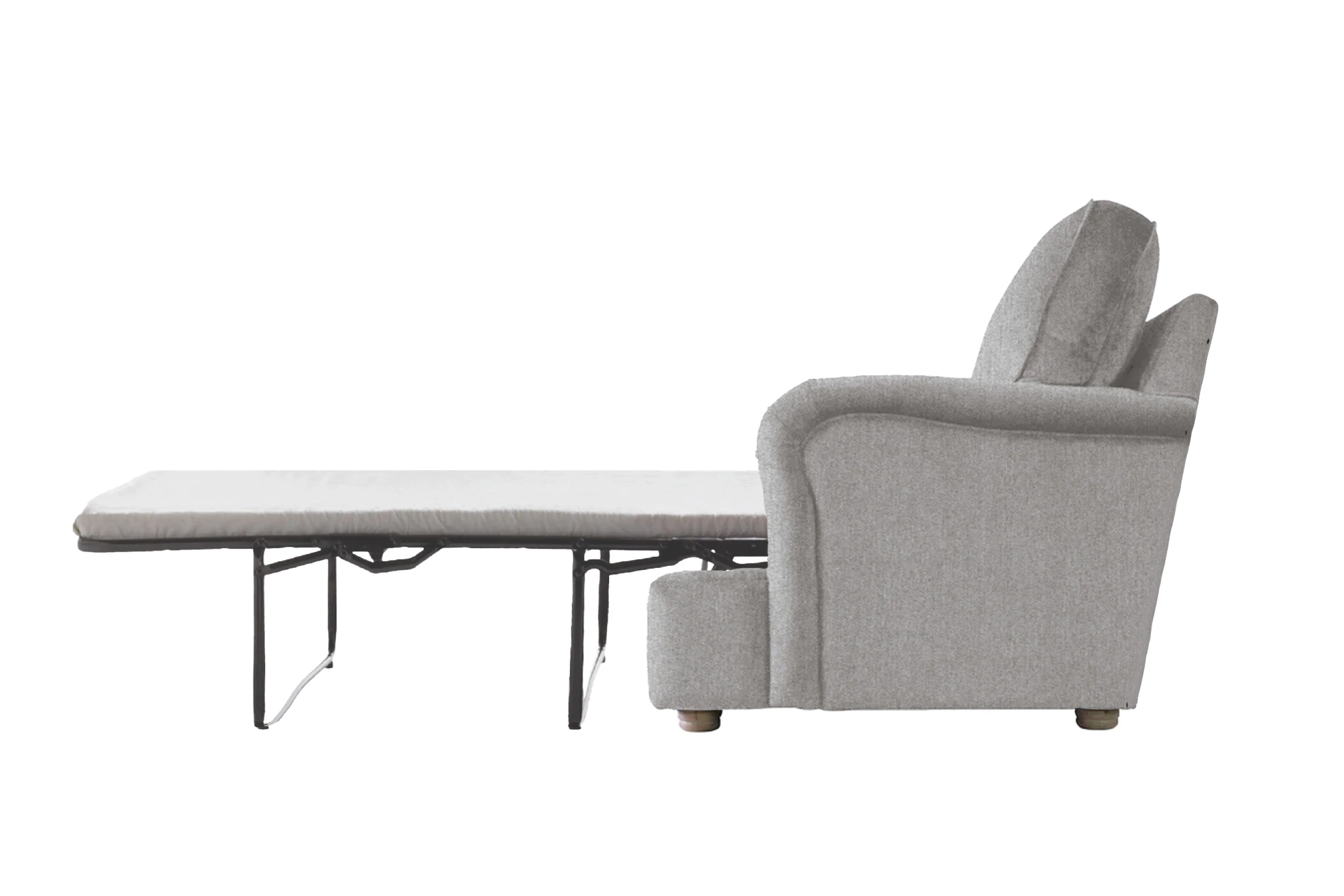 Florence | Sofa Bed | Orly Light Grey - Image 2
