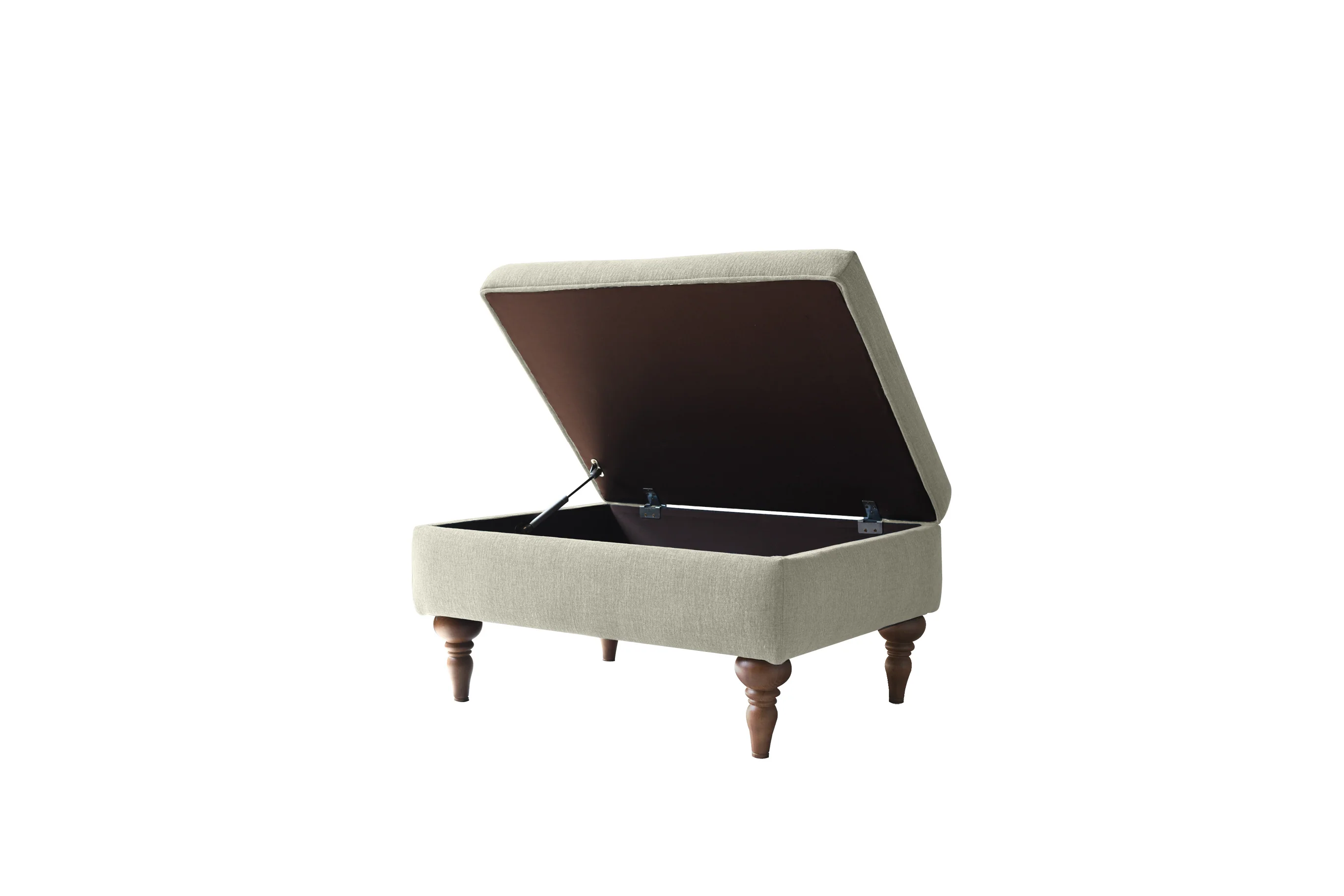 Florence | Storage Stool | Willow Hessian - Image 3