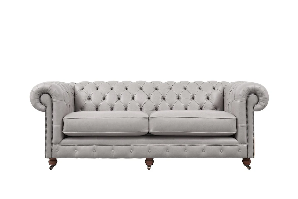 Grand Chesterfield | 3 Seater Sofa | Milton Fog