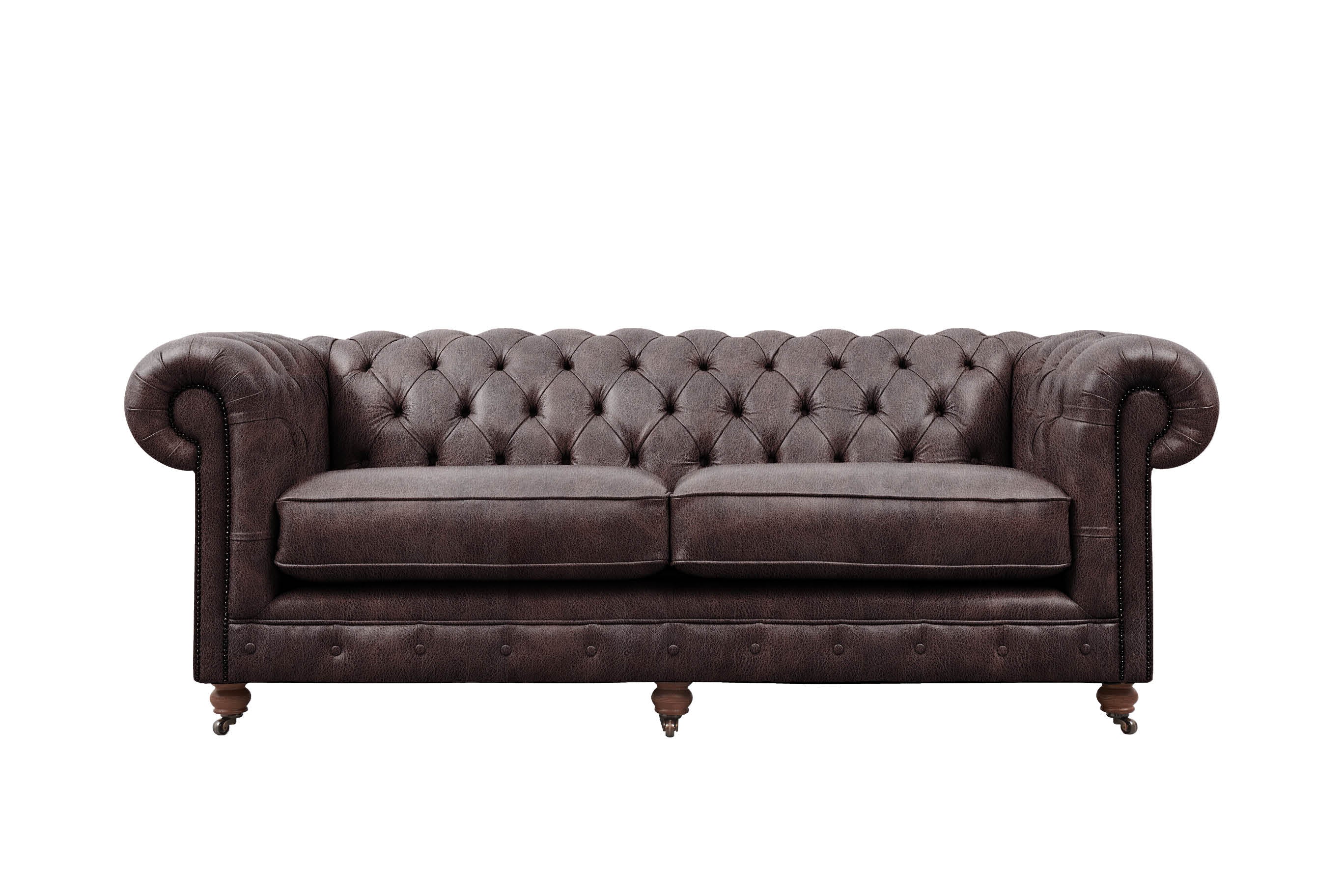 Grand Chesterfield | 3 Seater Sofa | Vintage Rosewood