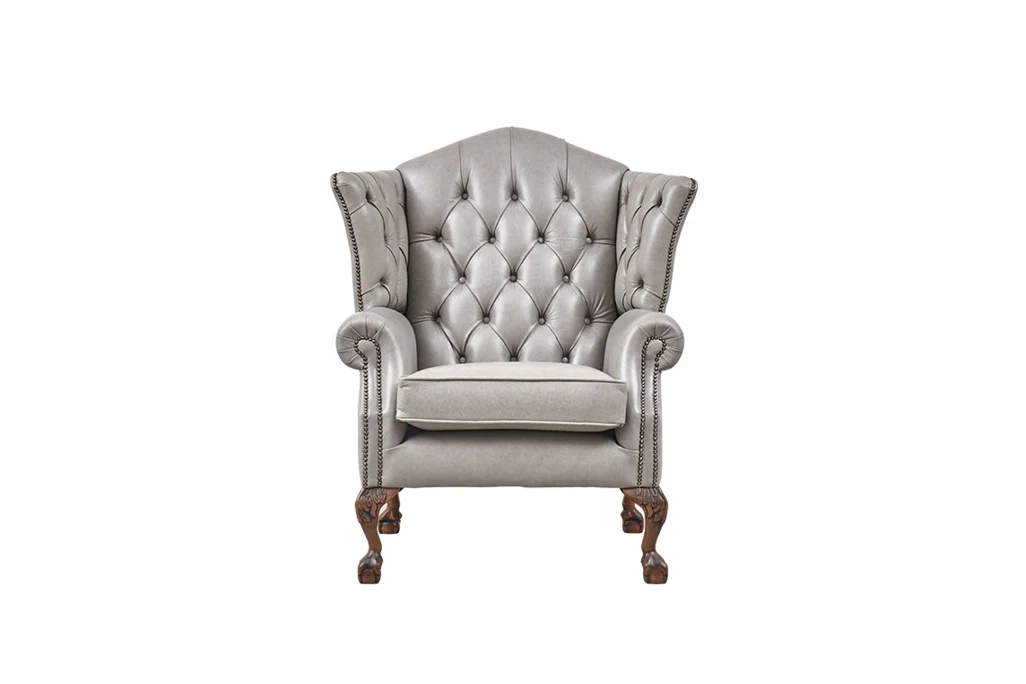 Grand Chesterfield | Highback Chair | Milton Fog
