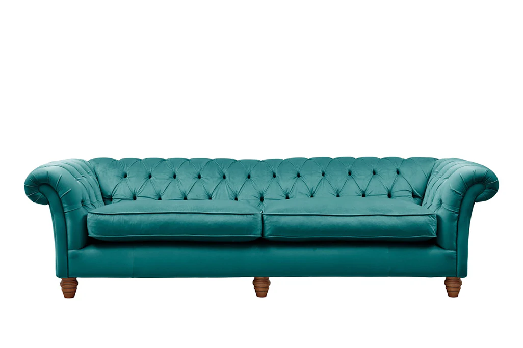 Grosvenor | 4 Seater Sofa | Opulence Teal - Image 2