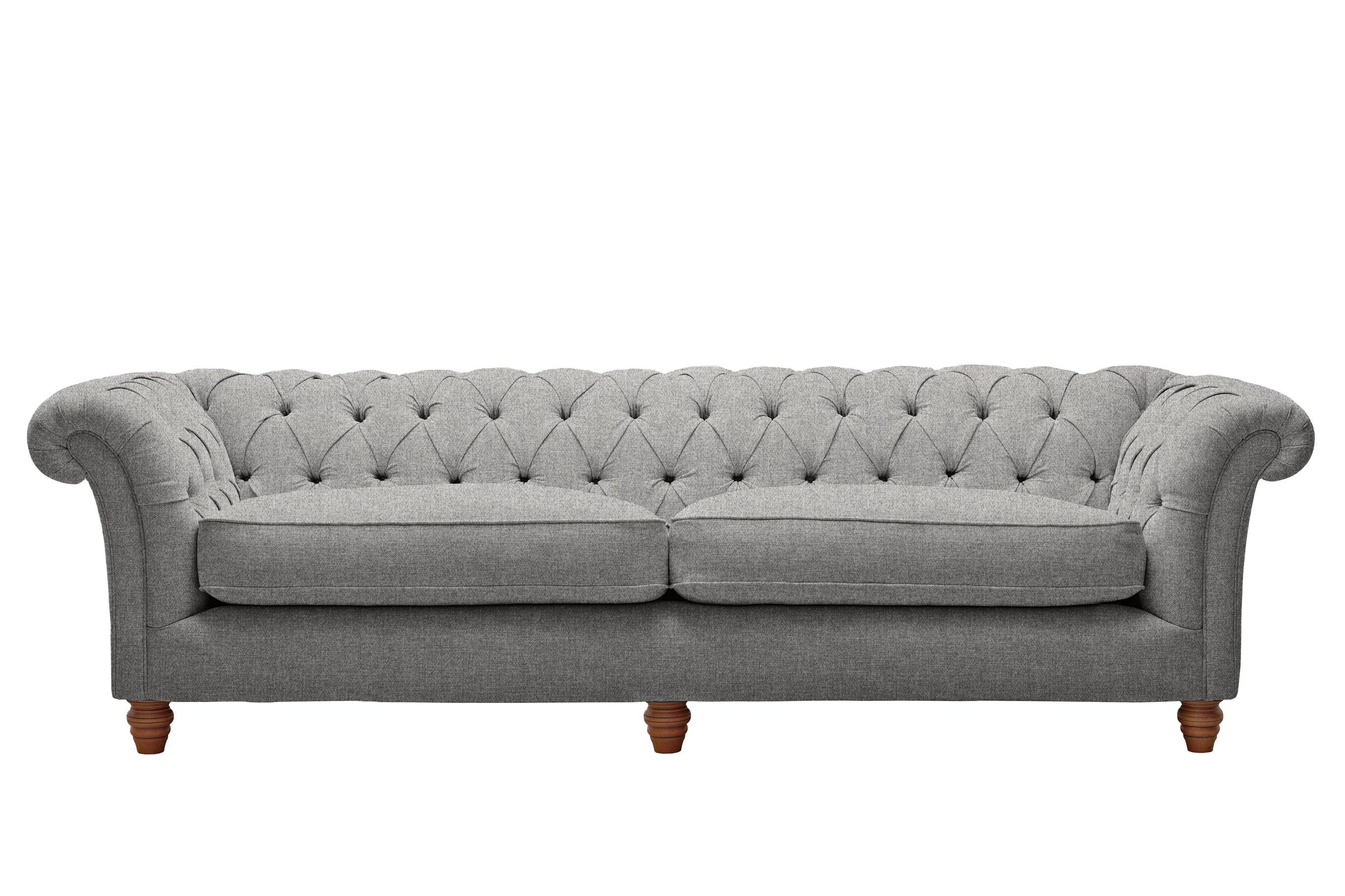 Grosvenor | 4 Seater Sofa | Orly Light Grey