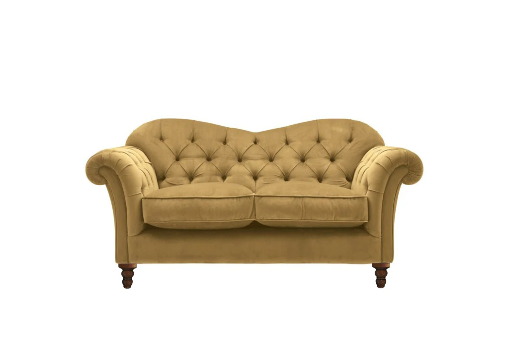 Hampton | 2 Seater Sofa | Opulence Saffron
