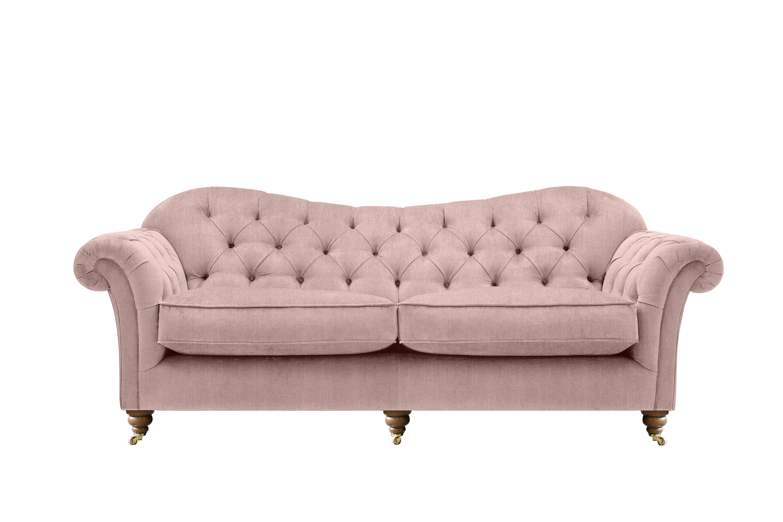 Hampton | 3 Seater Sofa | Manolo Dusky Pink