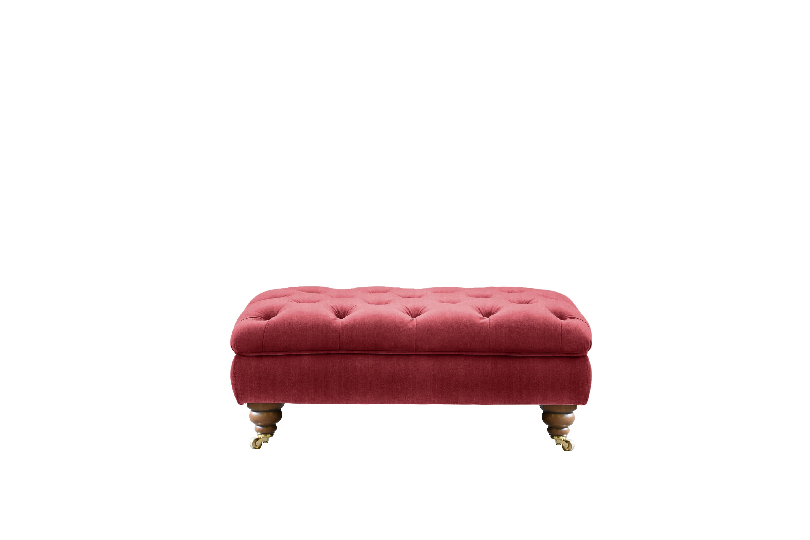Hampton | Button Bench Footstool | Manolo Flamingo