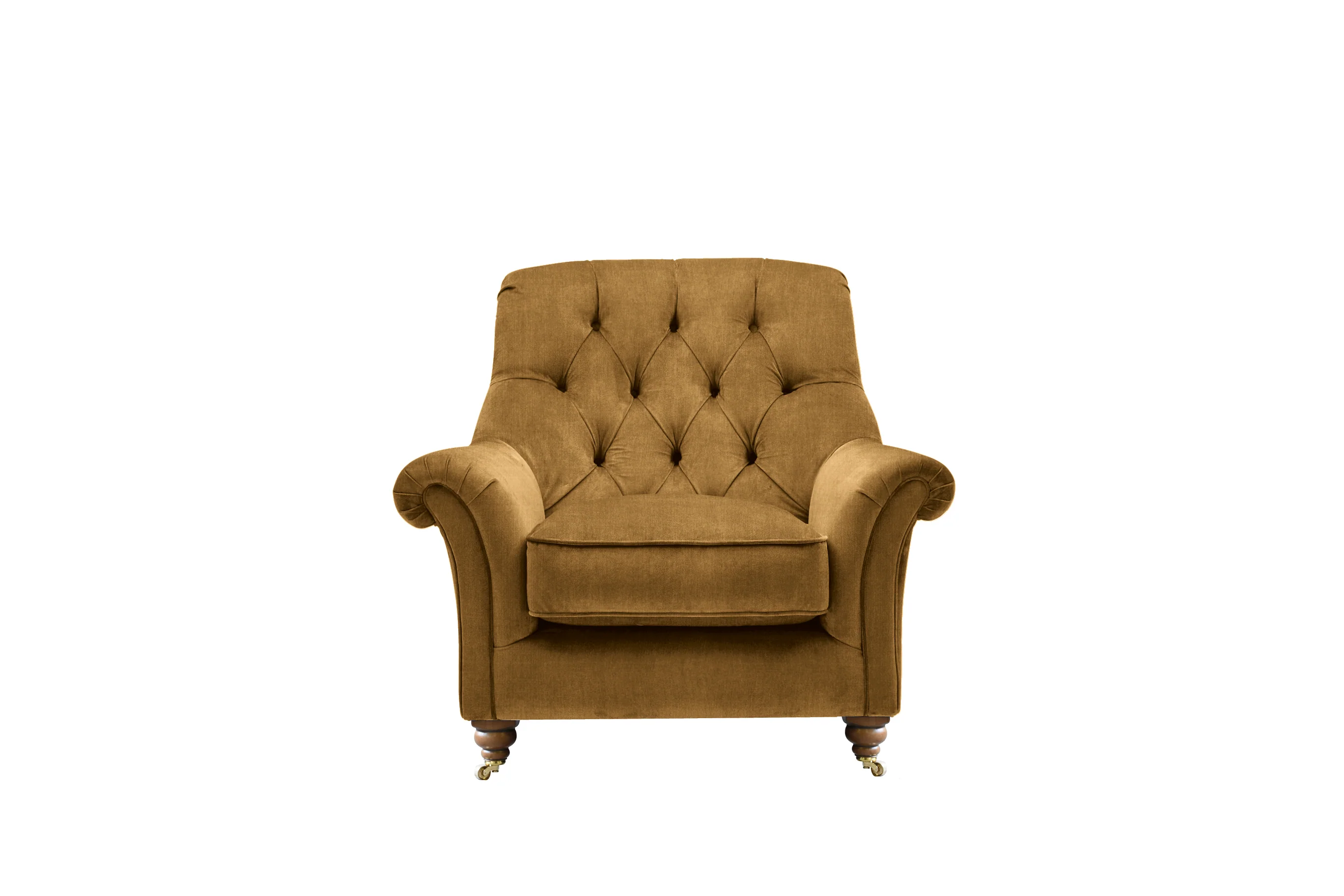 Hampton | Highback Chair | Manolo Cinnamon