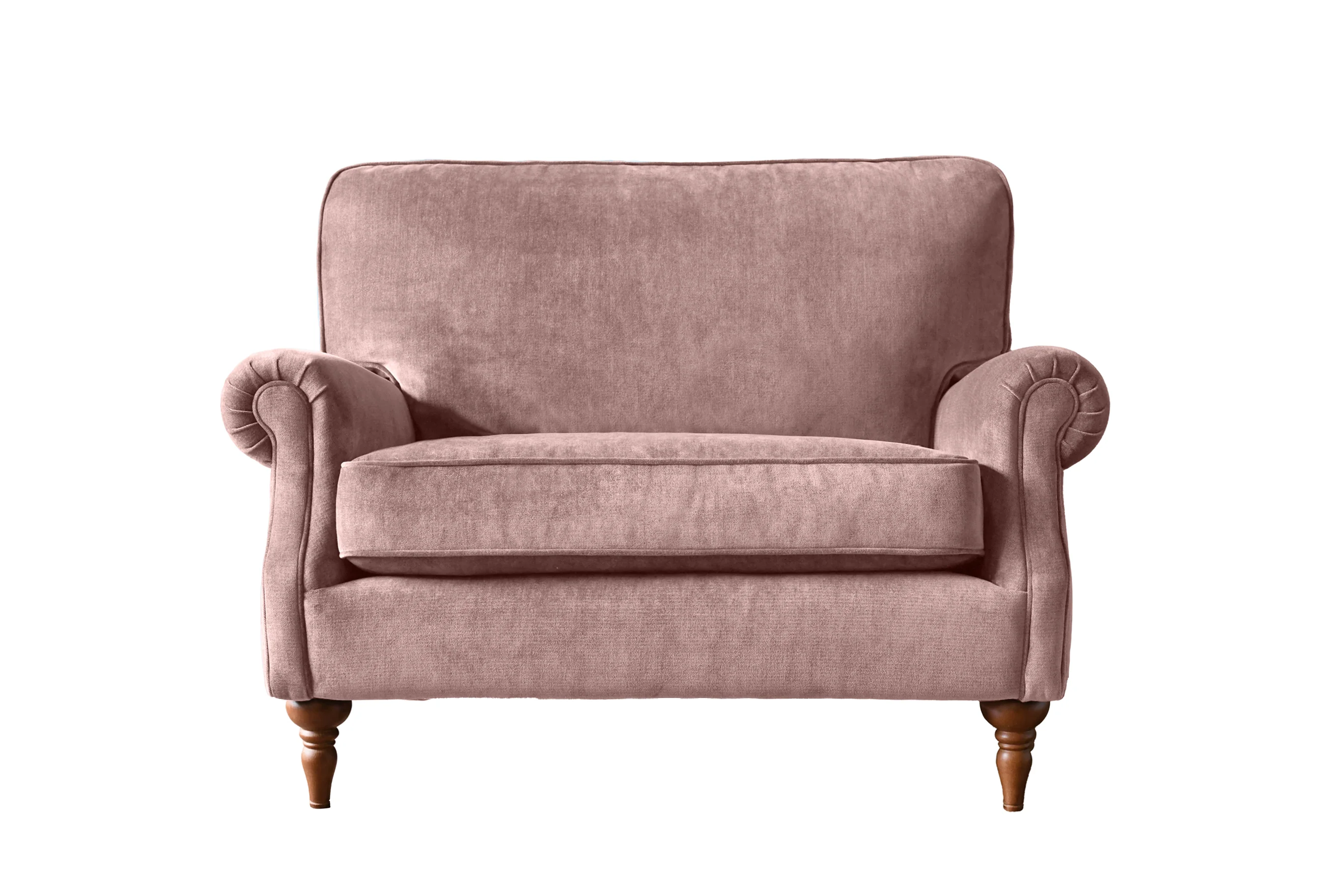 Harper | Love Seat | Manolo Dusky Pink