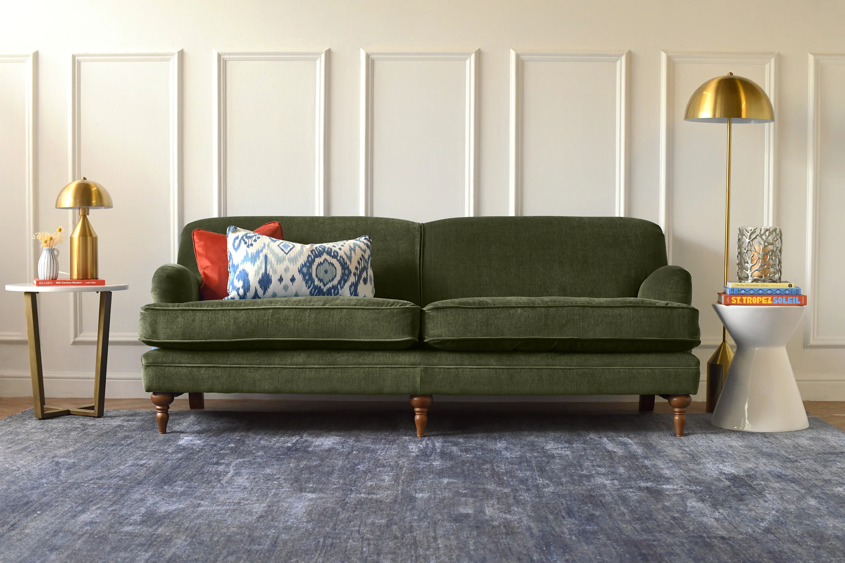 Jasper | 4 Seater Sofa | Manolo Olive